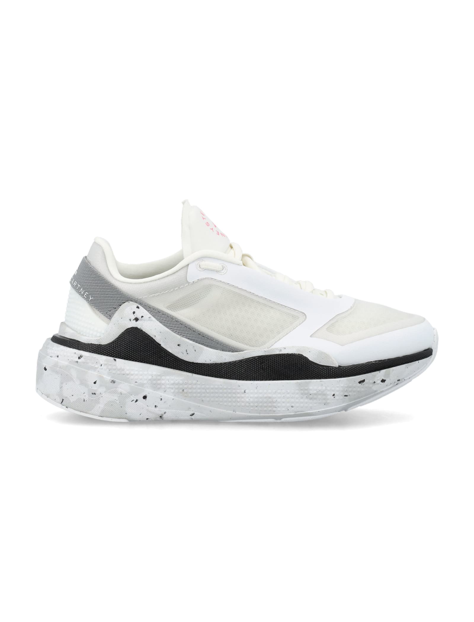 Shop Adidas By Stella Mccartney Womans Eartlight Mesh Running Shoes In White