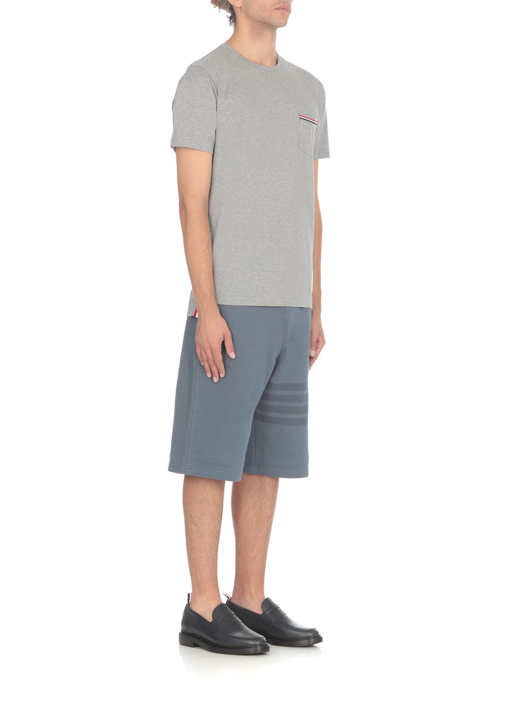 Thom Browne T-shirt In Grey
