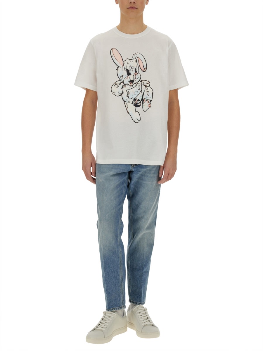 Ps By Paul Smith Ps Paul Smith Regular Fit T-shirt In White