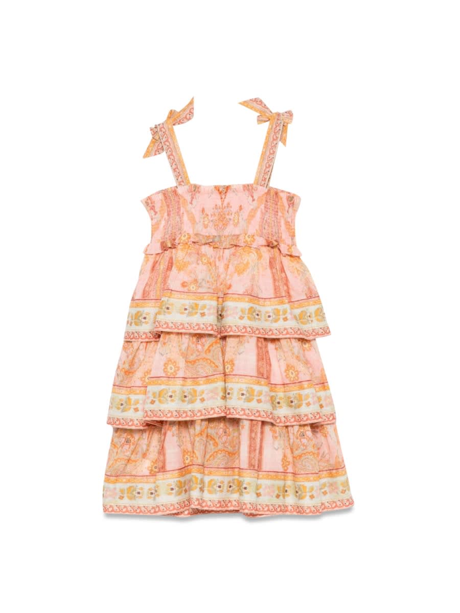 Zimmermann Wylie Dress In Multicolour