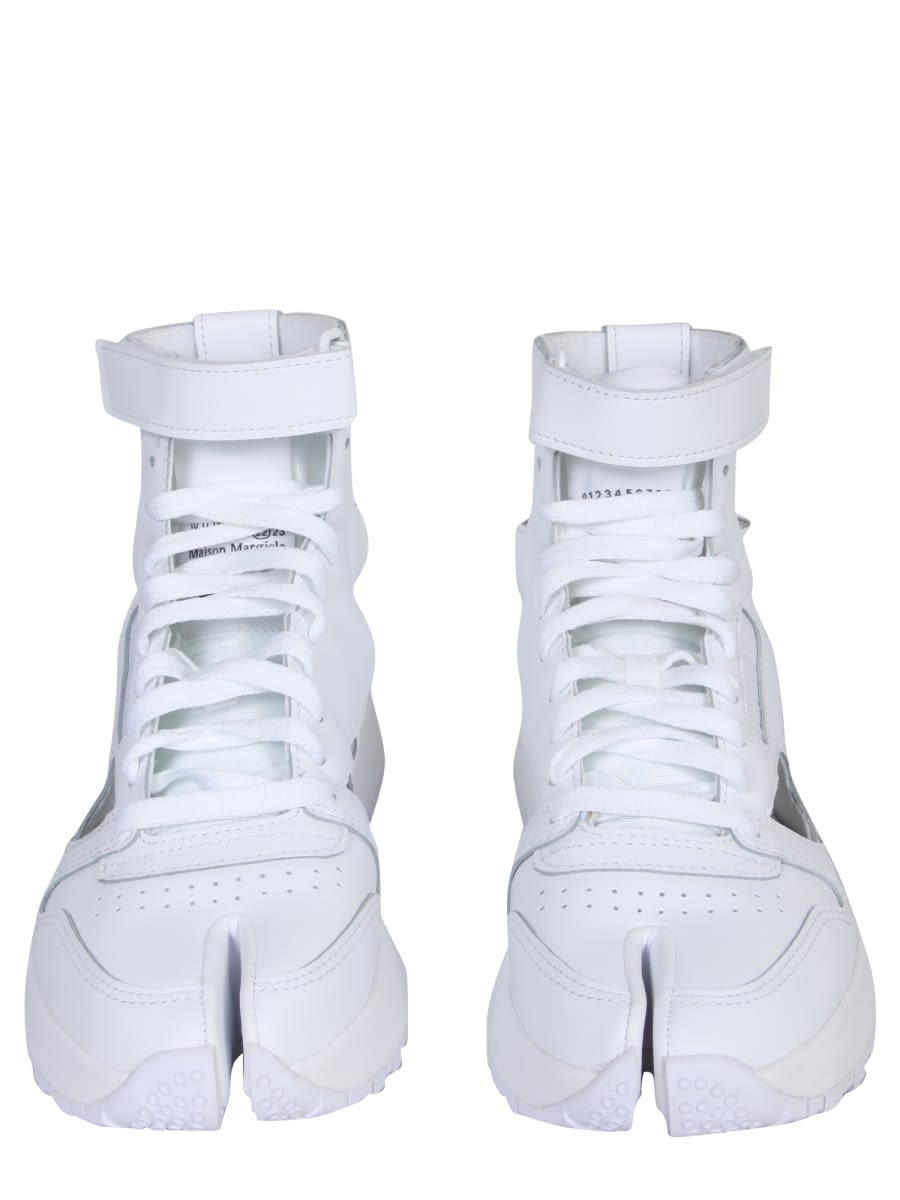 Shop Maison Margiela Gladiator Sneakers In White