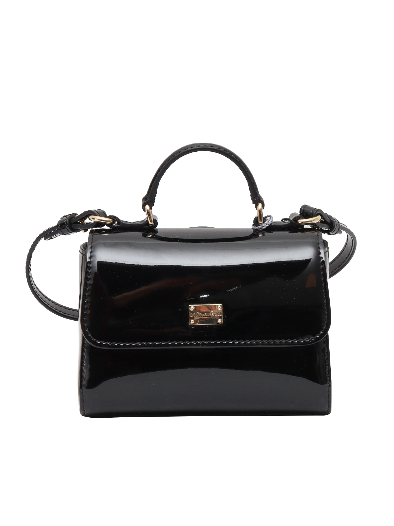 Dolce & Gabbana Patent Shoulder Bag