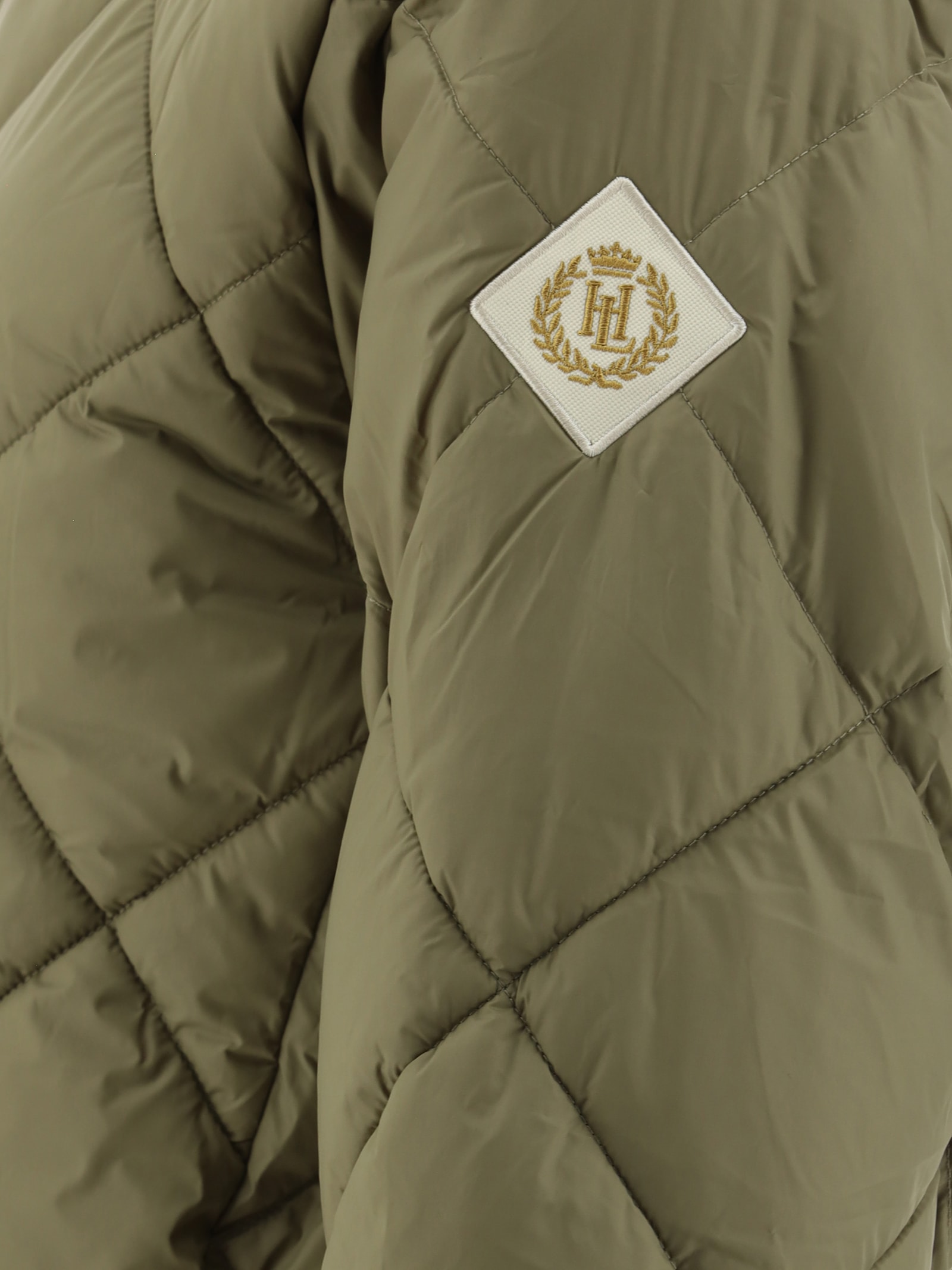 Shop Henri Lloyd Polperro Down Jacket In Light Olive