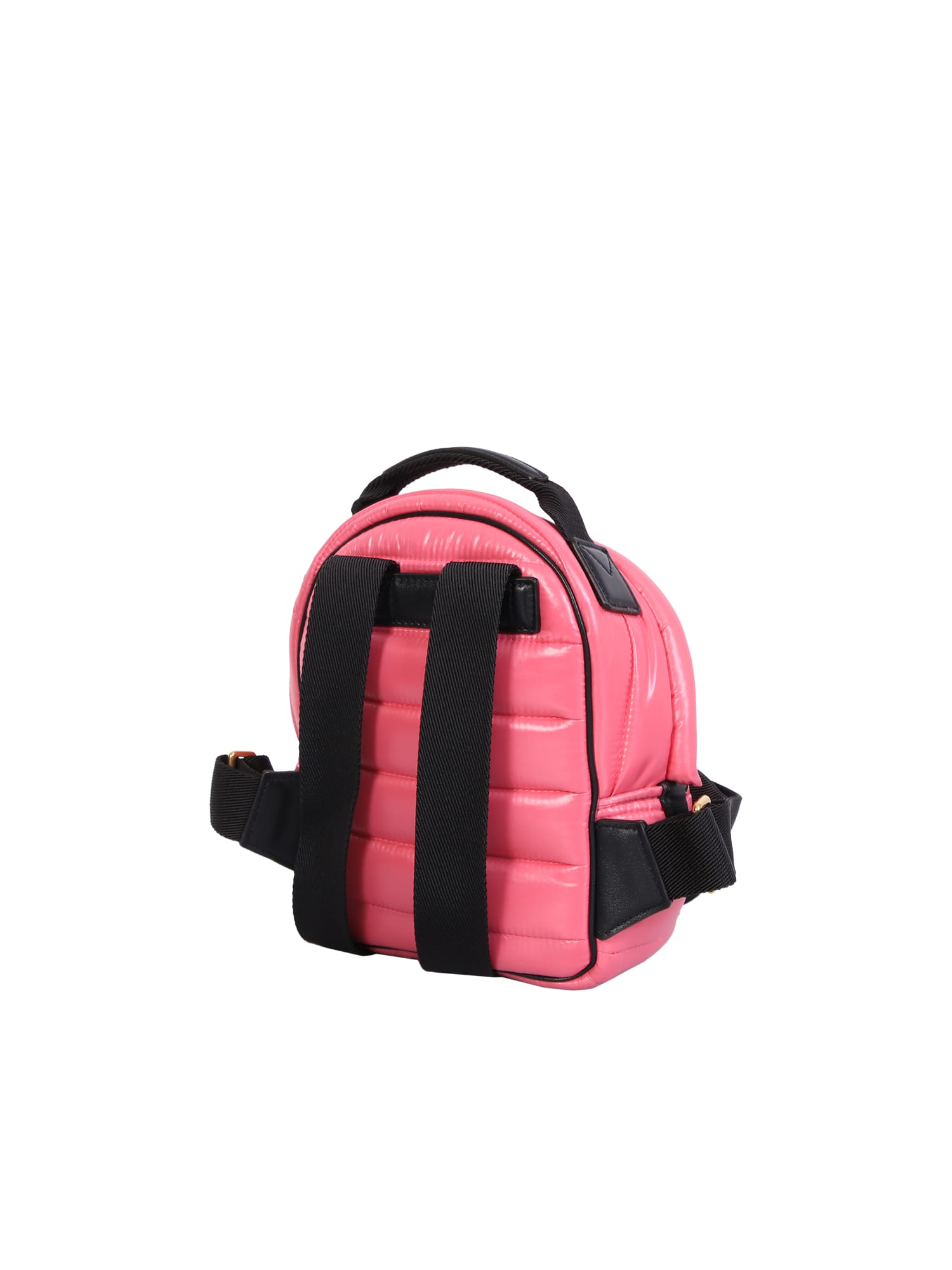Shop Moncler Pink Astro Mini Backpack