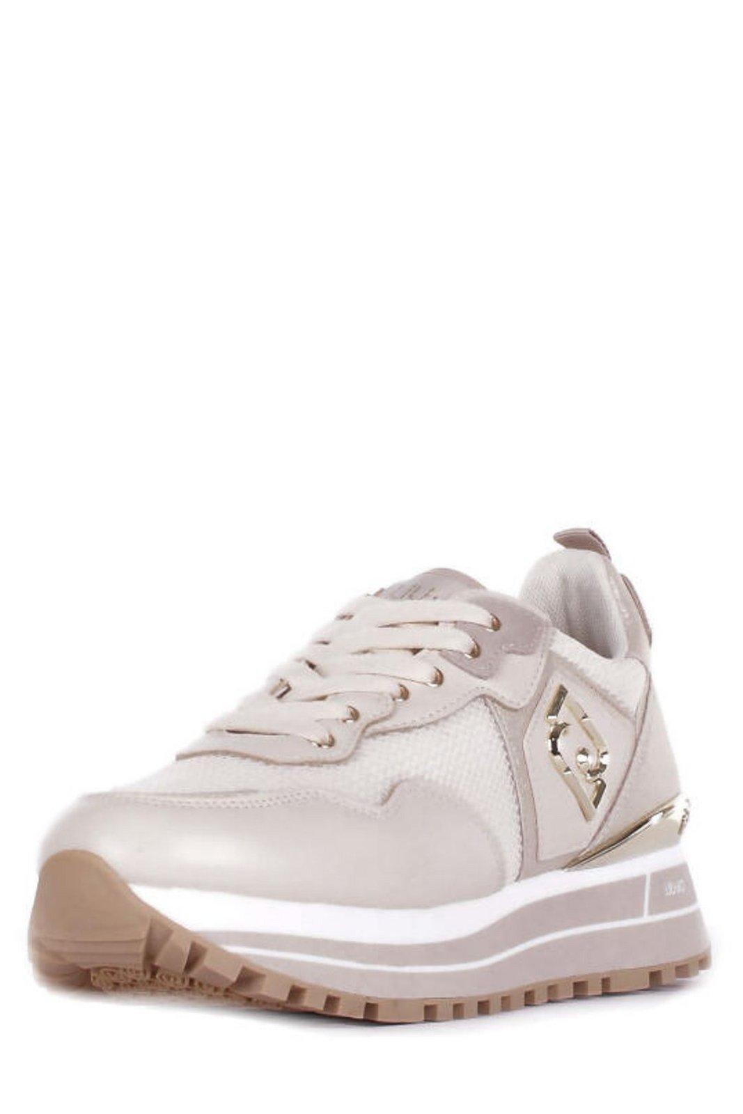 LIU •JO MESH PLATFORM SNEAKERS