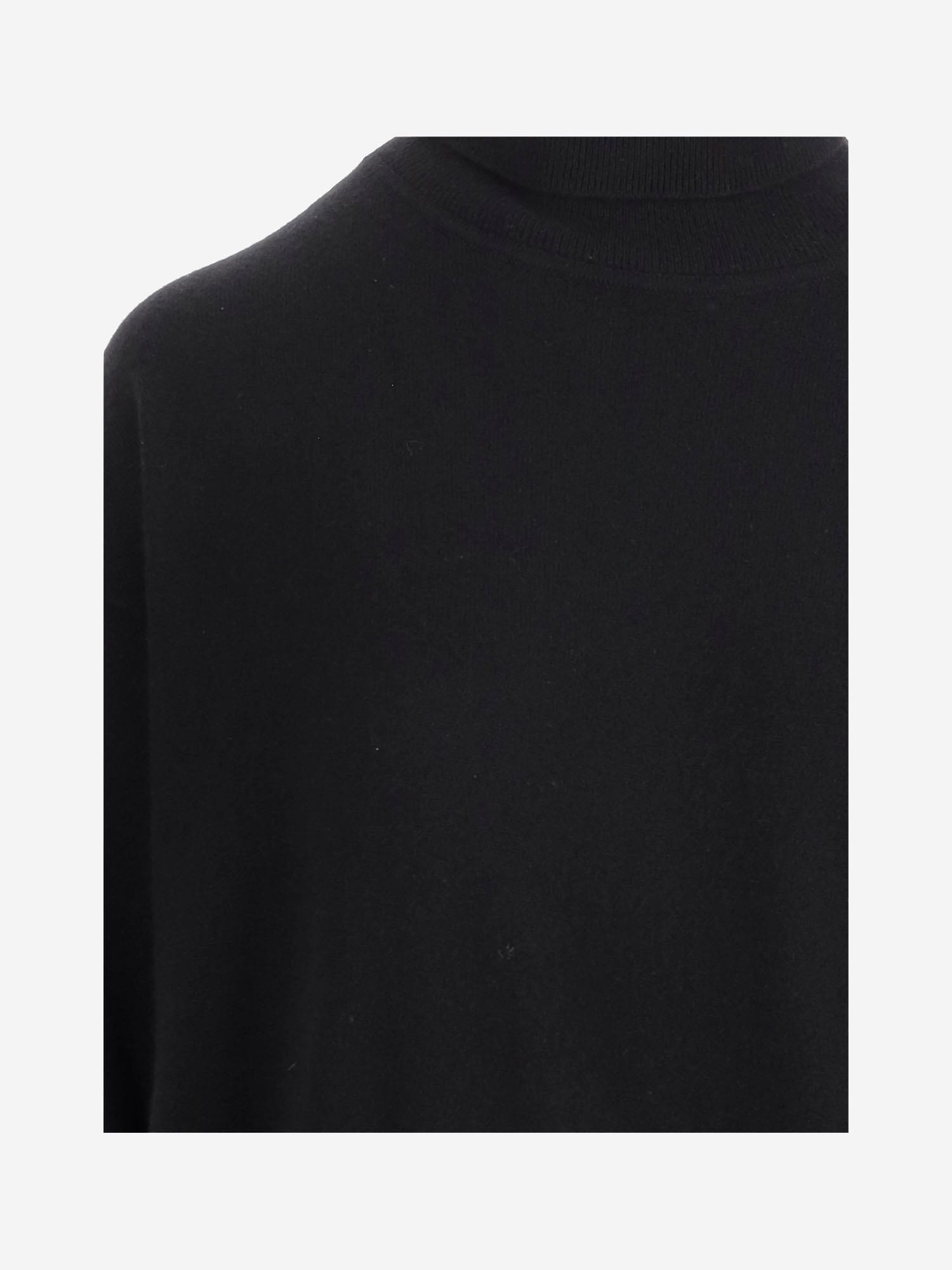 Shop Dries Van Noten Cashmere Sweater In Black