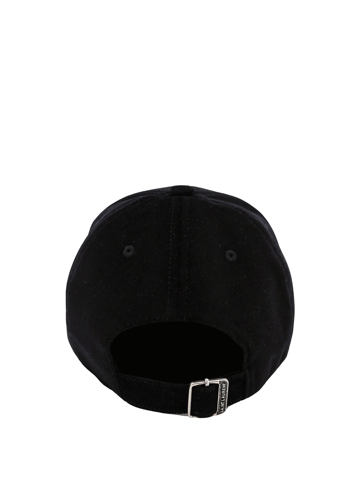 Saint Laurent Baseball Cap Cassandre in Felt - Black