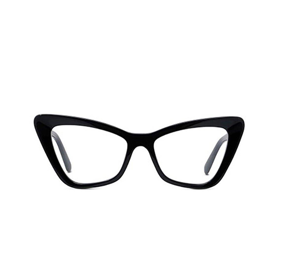 Shop Stella Mccartney Cat-eye Glasses In 001