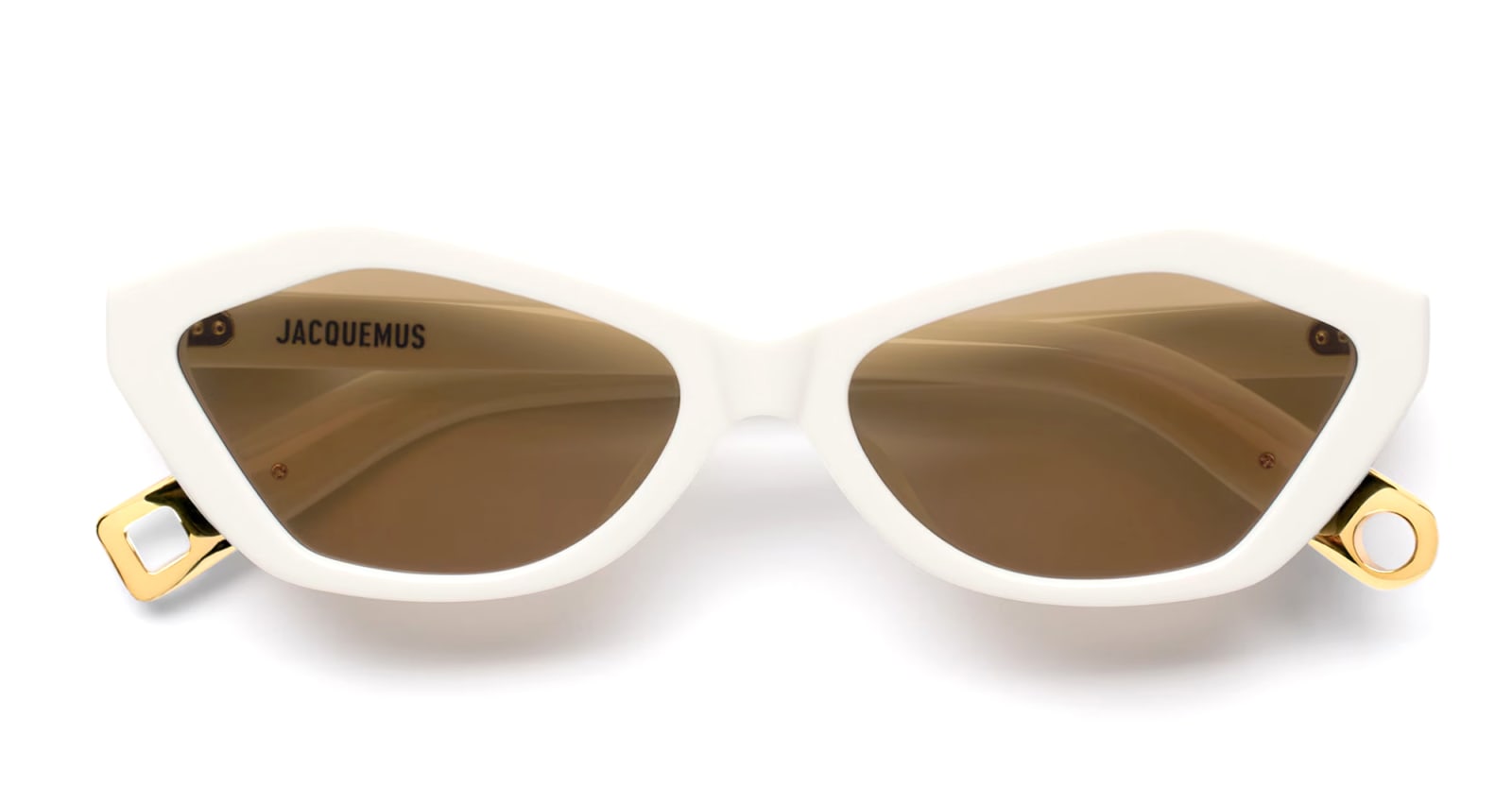 Jacquemus Bambino - White Sunglasses In Bambino White White Br