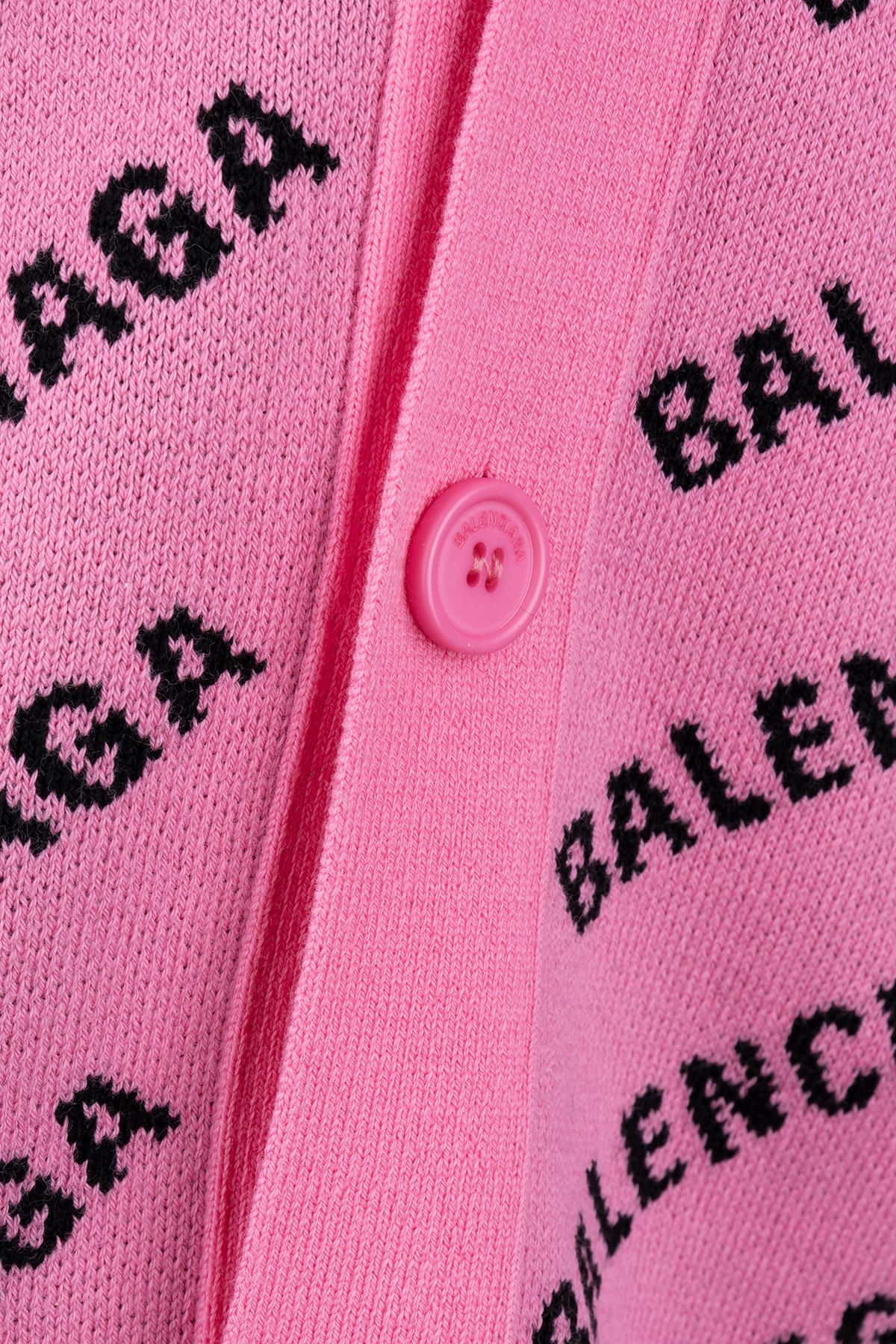 Shop Balenciaga Maglieria In Pink/black