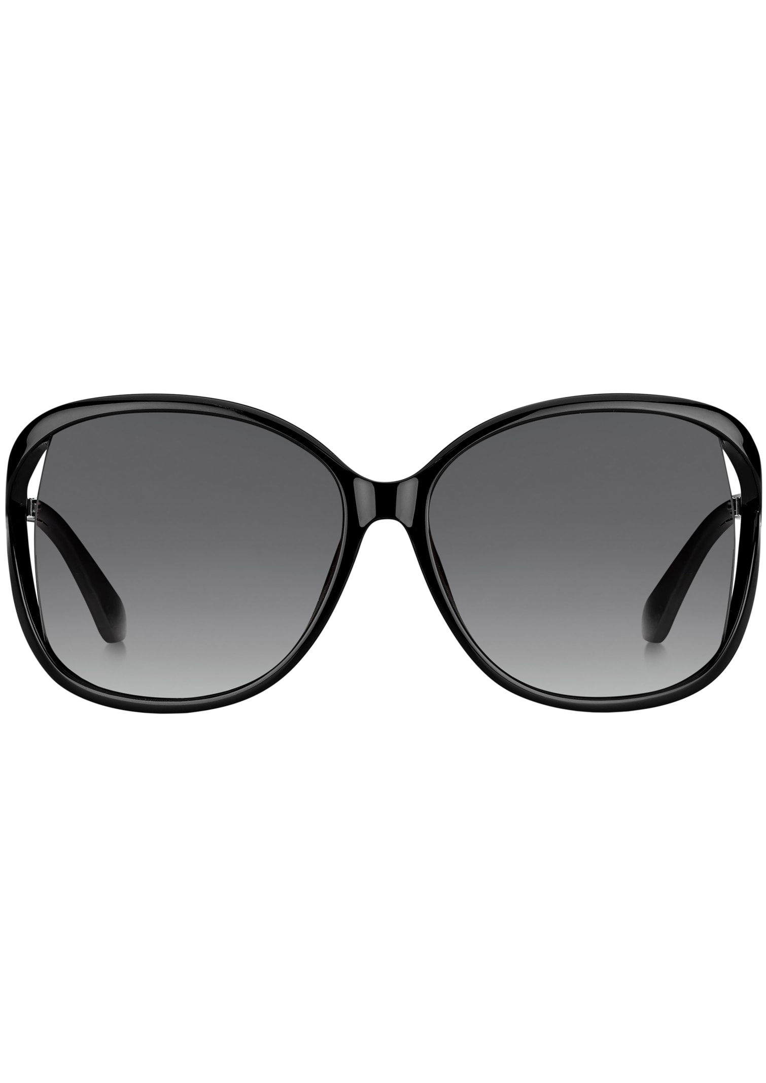 Shop Kate Spade Gloriann/f/s Sunglasses In O Black