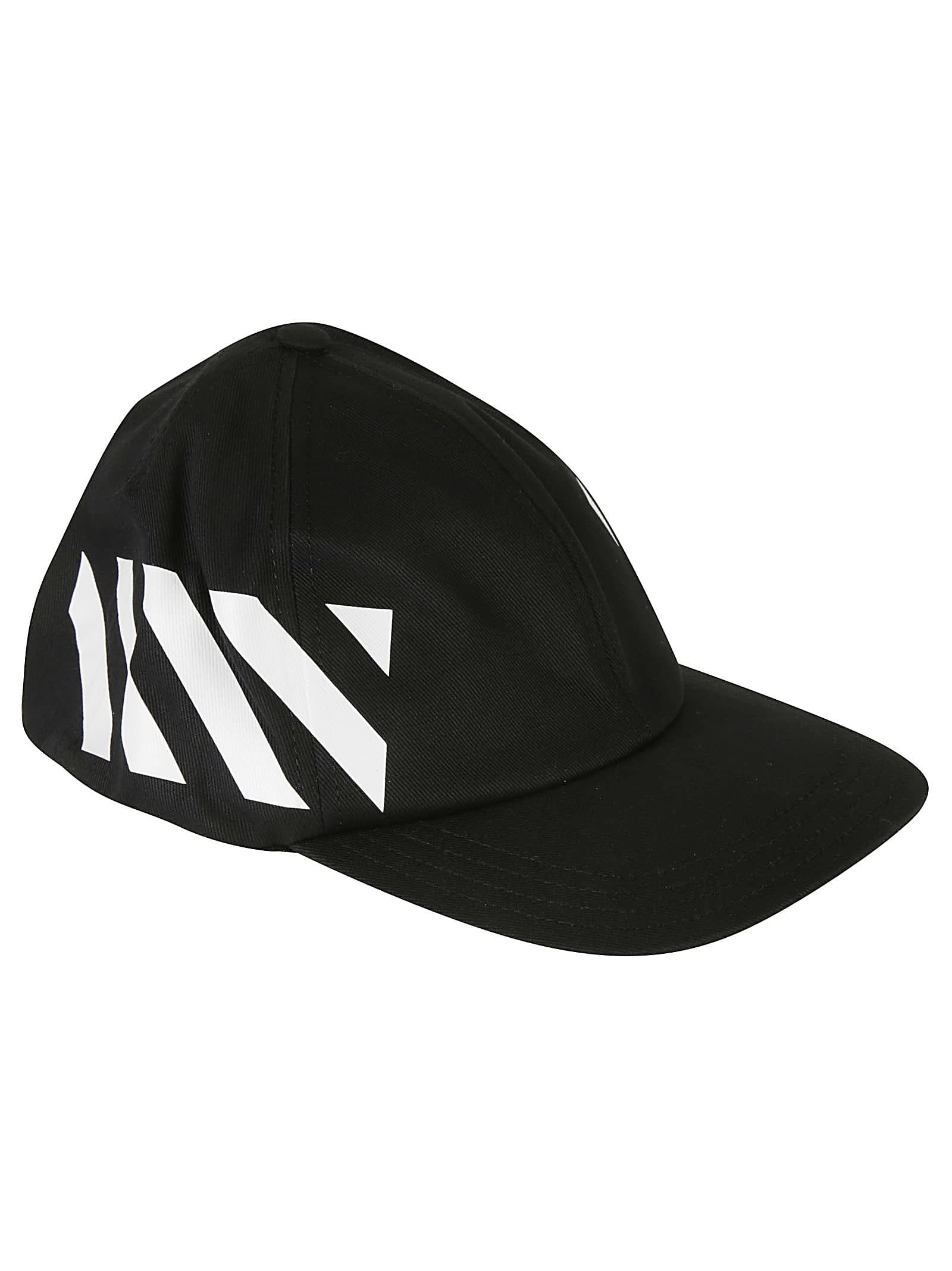 OFF-WHITE DIAG BASEBALL CAP,11260402