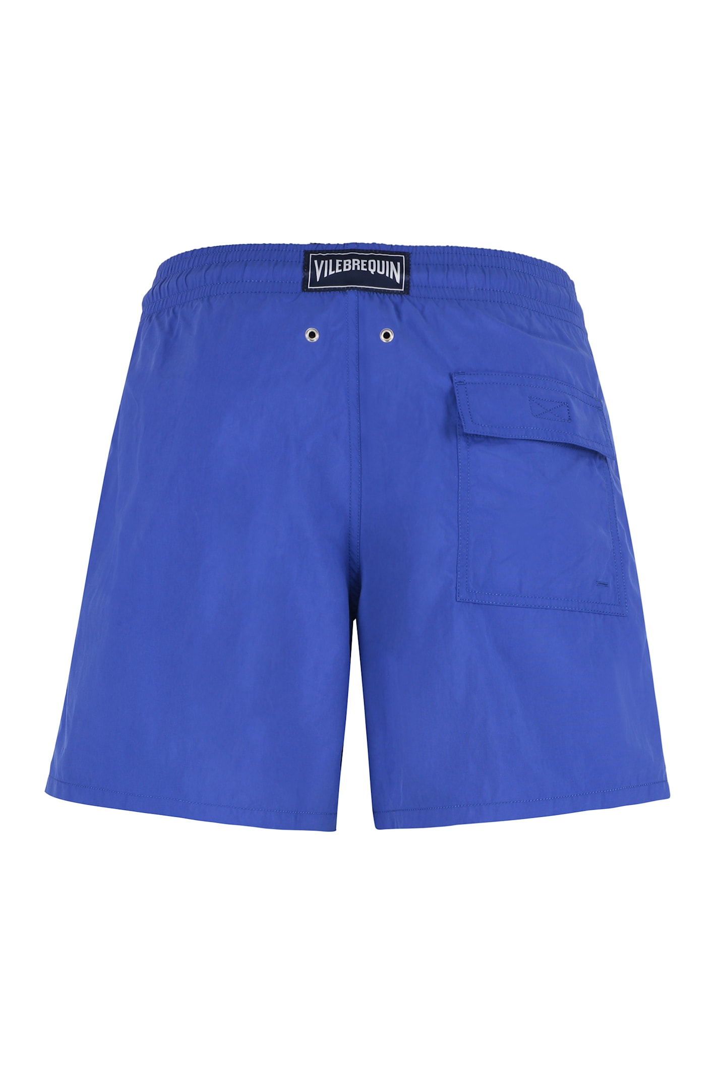 Vilebrequin Men`s Solid Color Swim Shorts In Blue