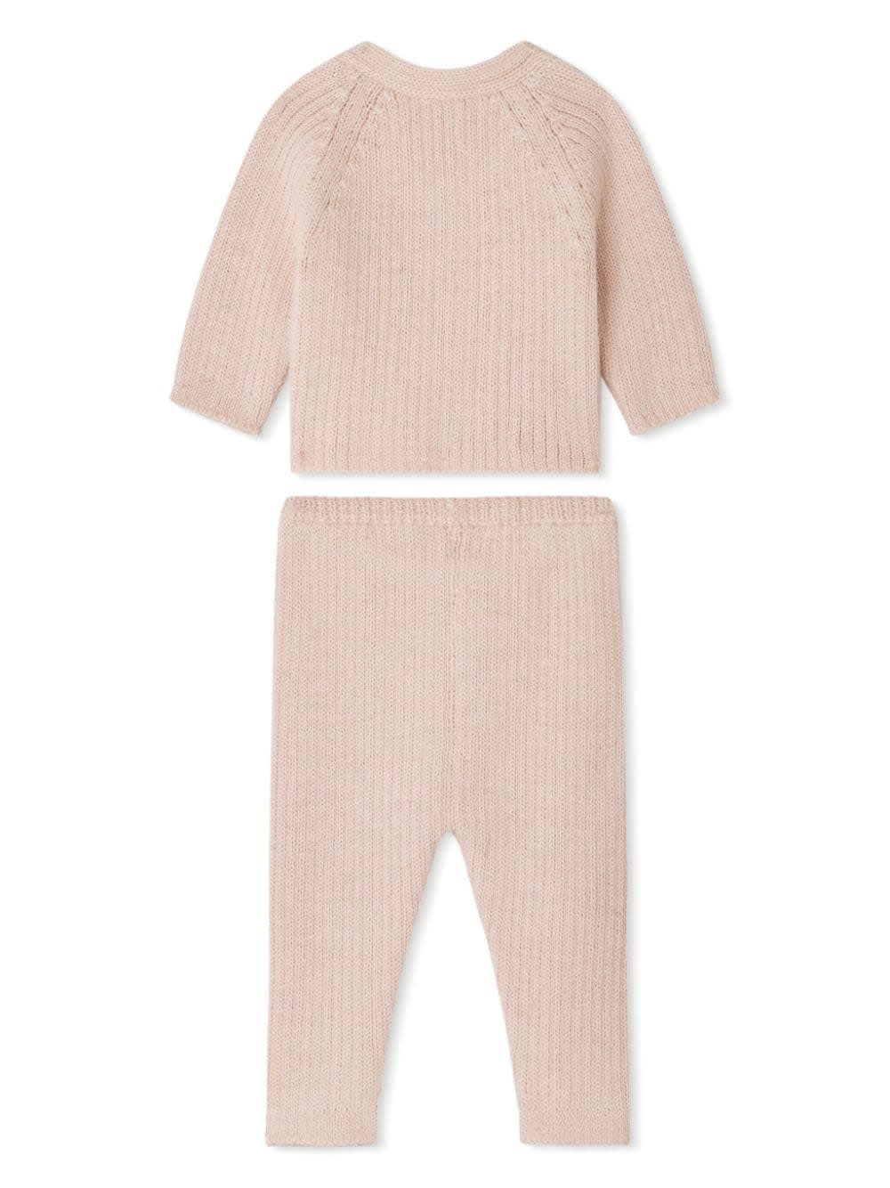 BONPOINT PINK THEVA ALPACA SET 