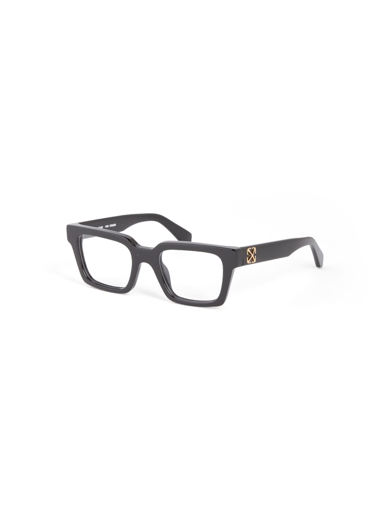 Shop Off-white Oerj072 Optical Style 72 Eyewear In Black Blue Block