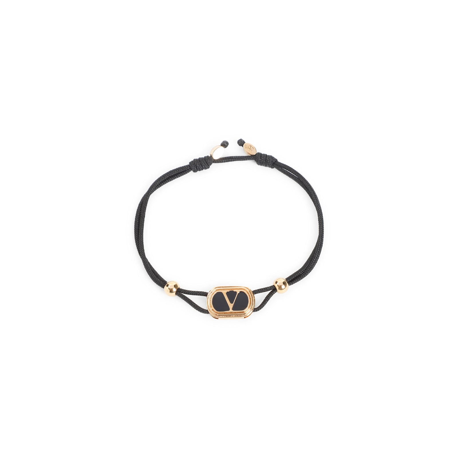 Valentino Bracelet Ovalette Cmp In Black