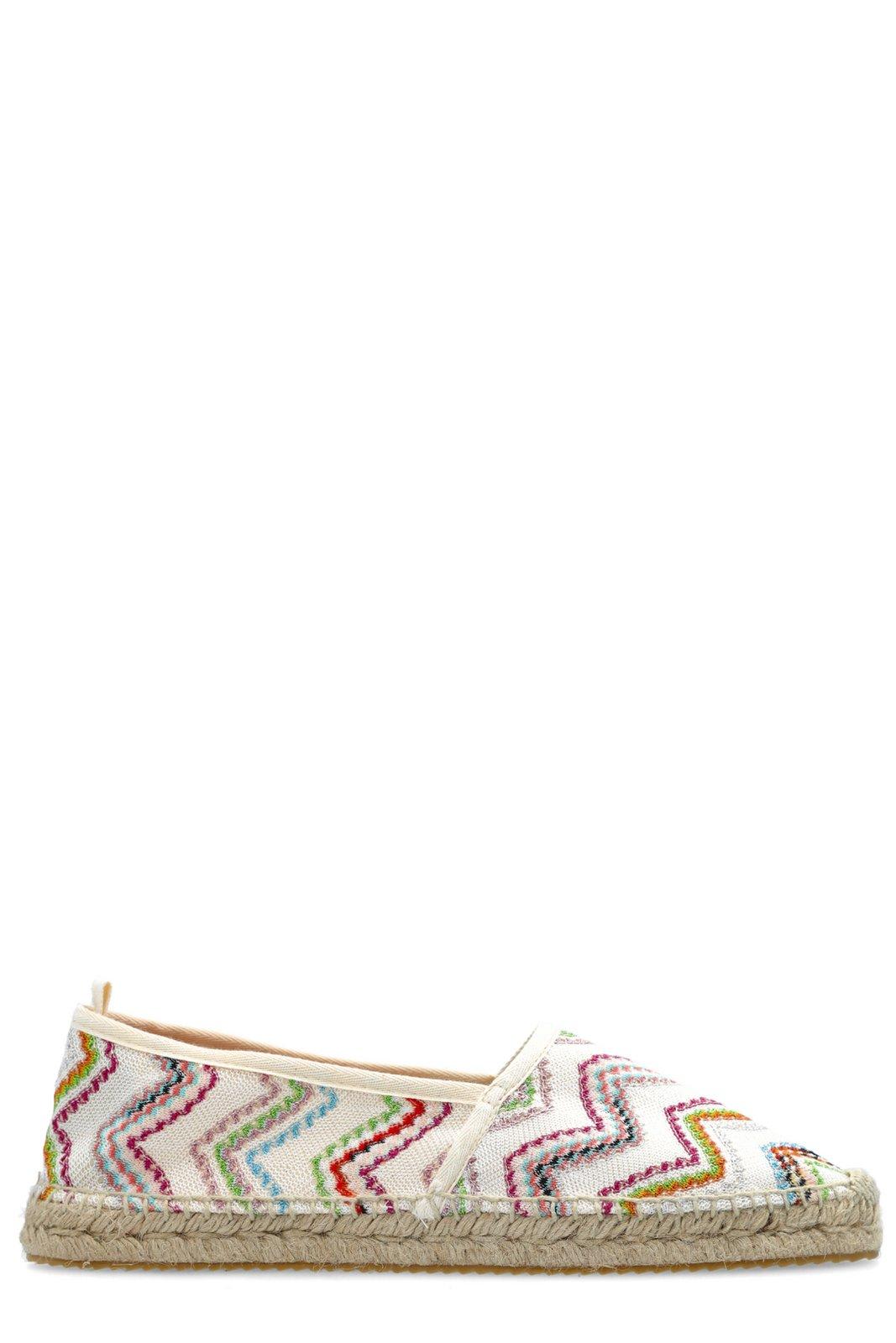 Zigzag Slip-on Espadrilles