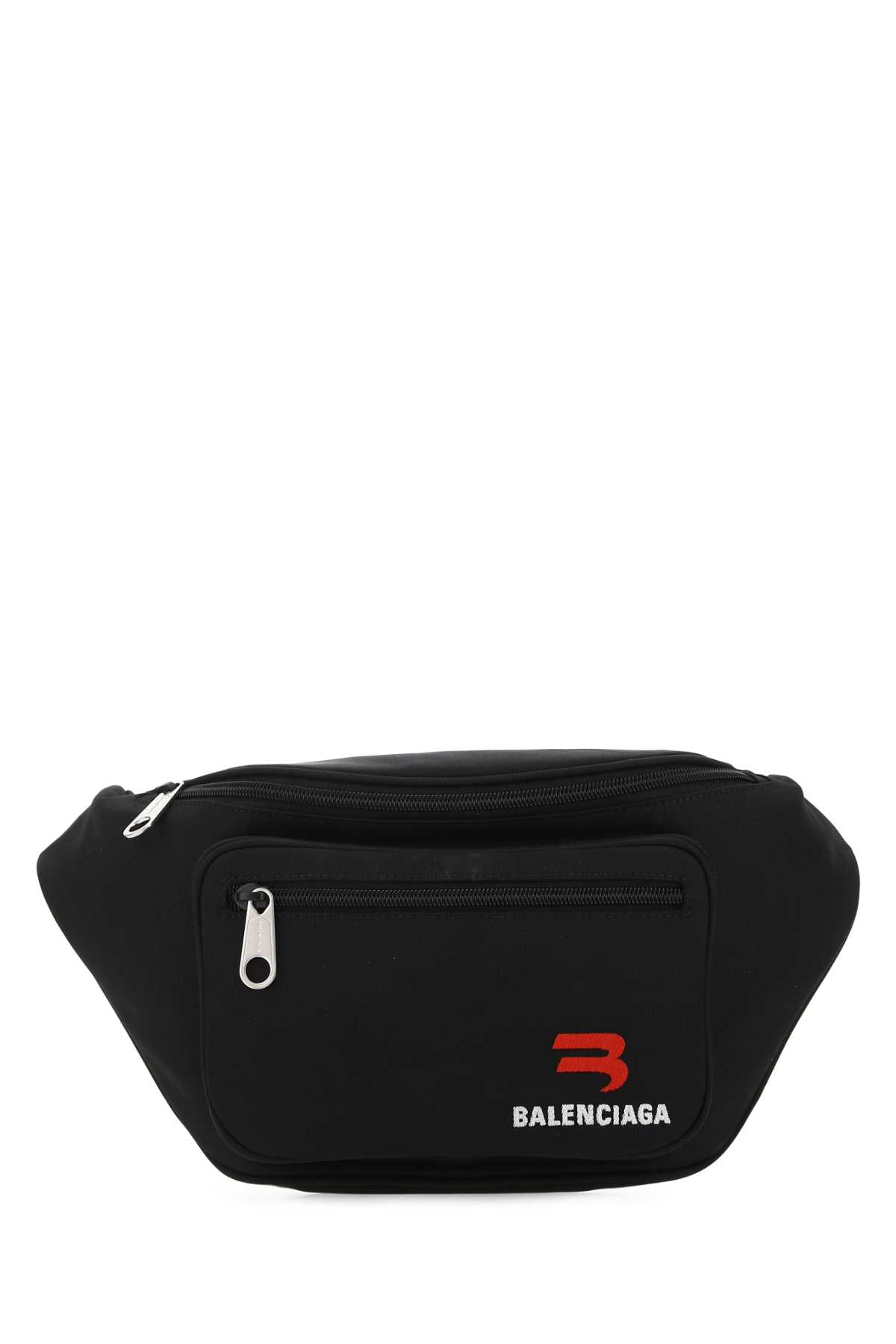 Black Nylon Medium Explorer Belt Bag