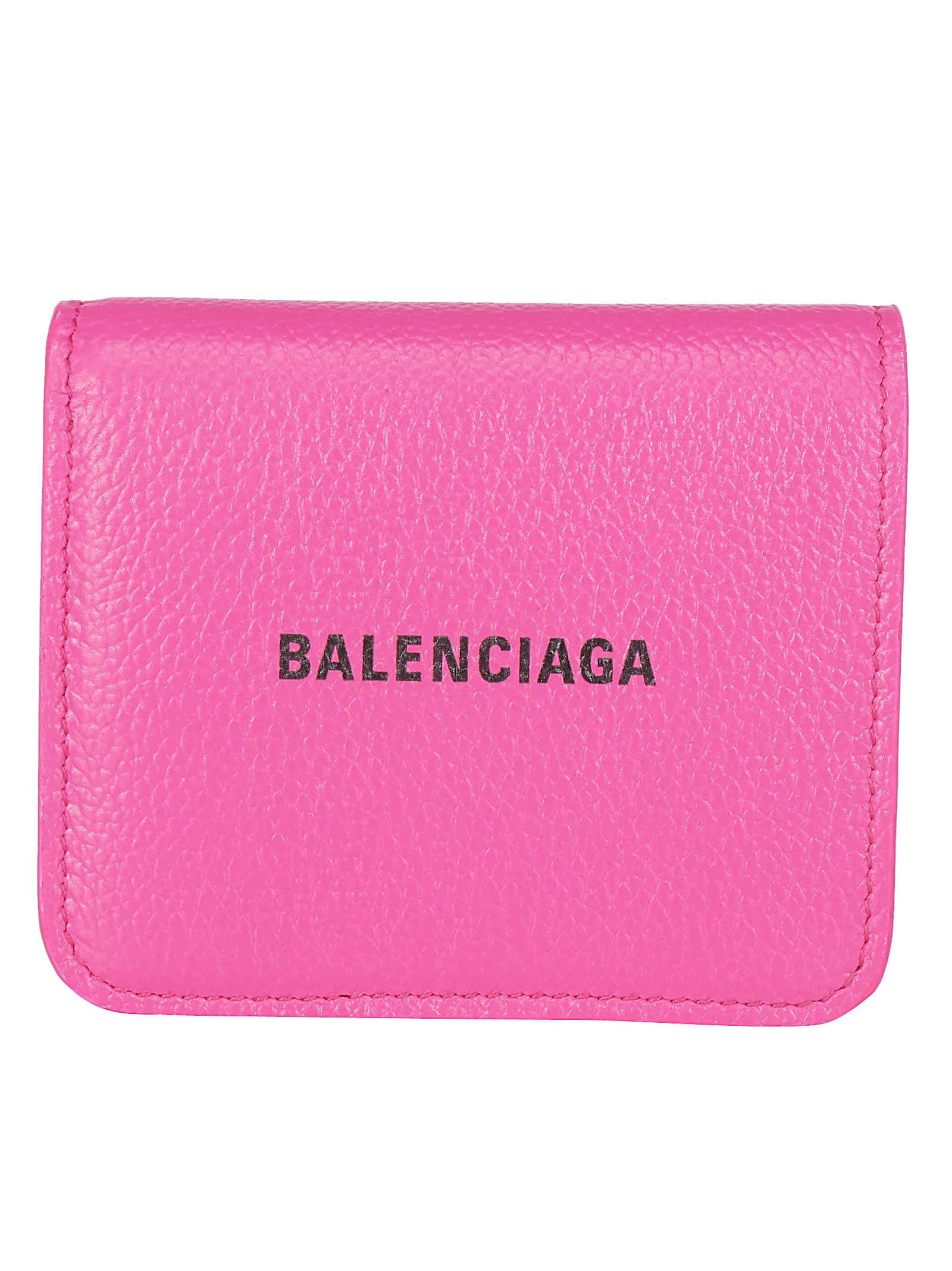 balenciaga pink wallet