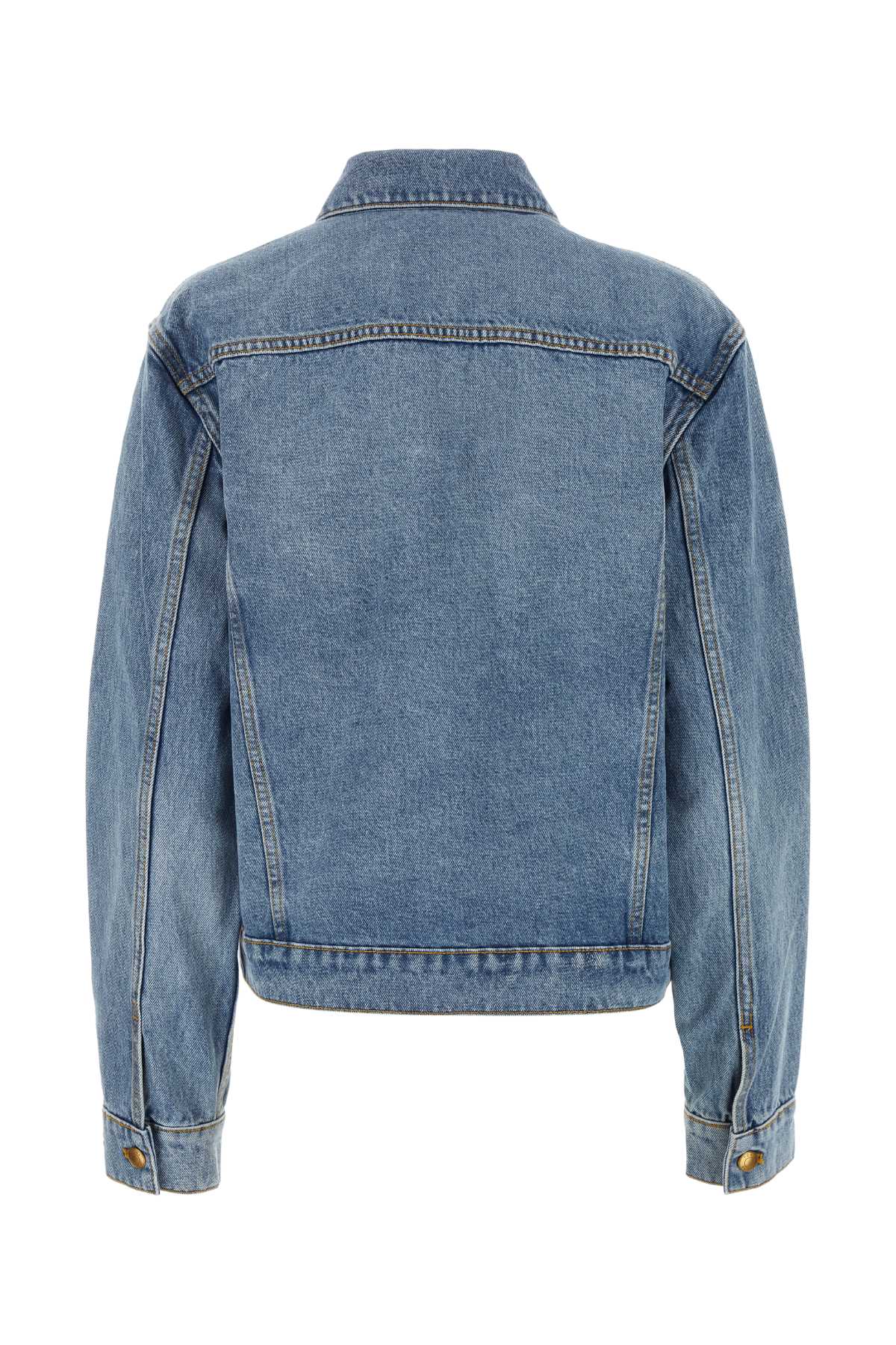 Shop Tory Burch Denim Jacket In Vintagewash