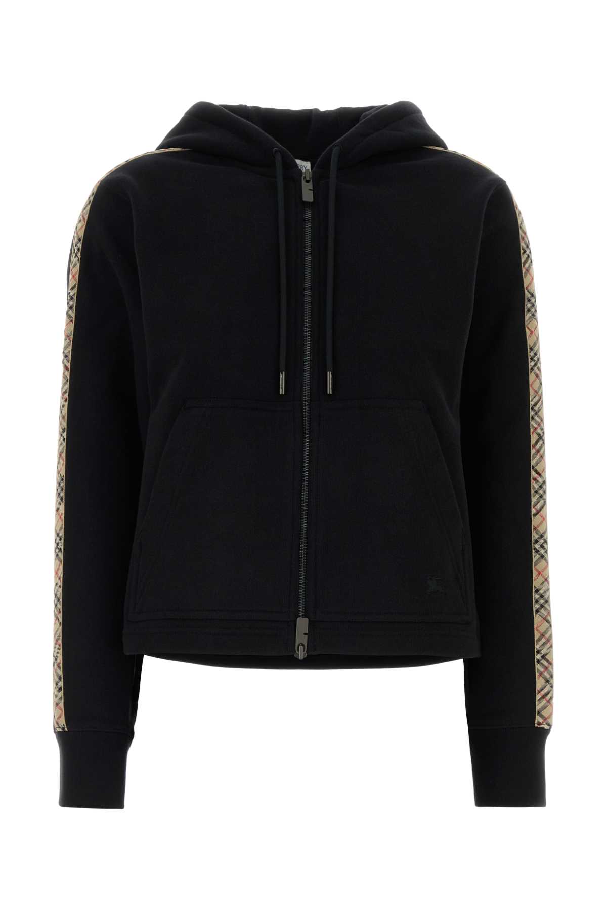 Burberry Black Cotton Sweatshirt