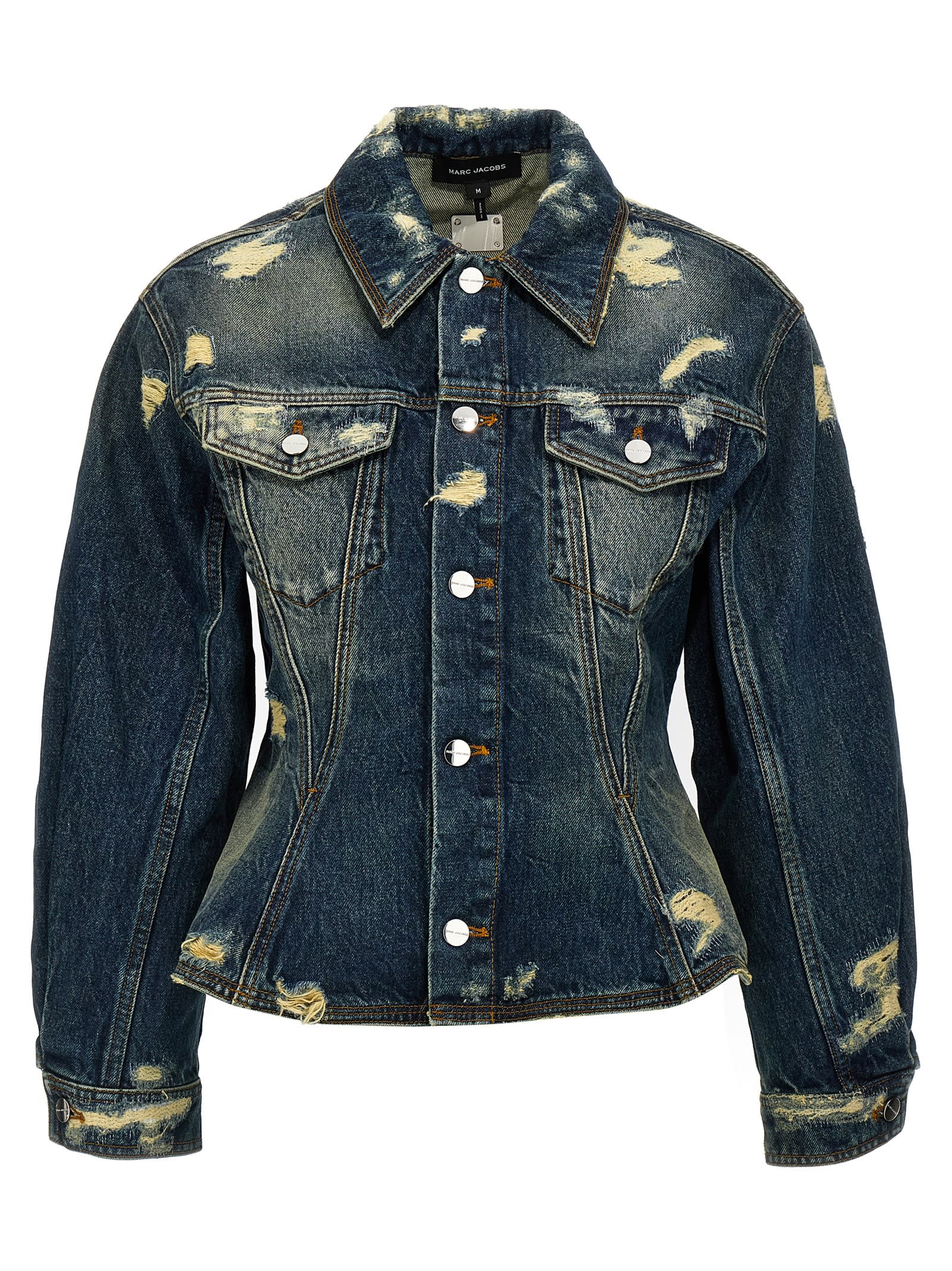 the Rip And Repair Fluted Denim Jacket Jacket