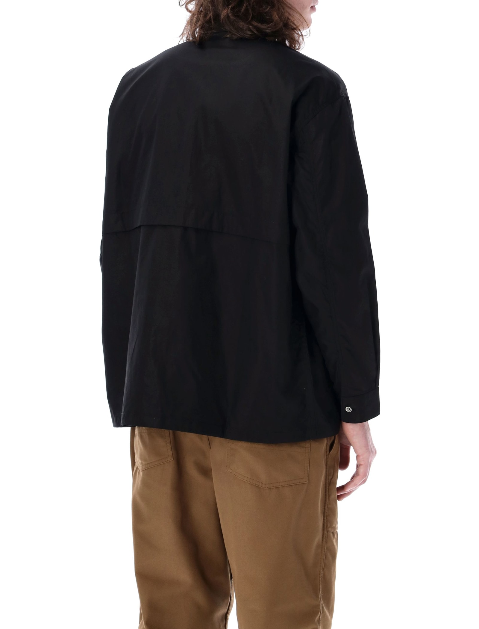 Shop Comme Des Garçons Homme Deux Concealed Pockets Shirt In Black