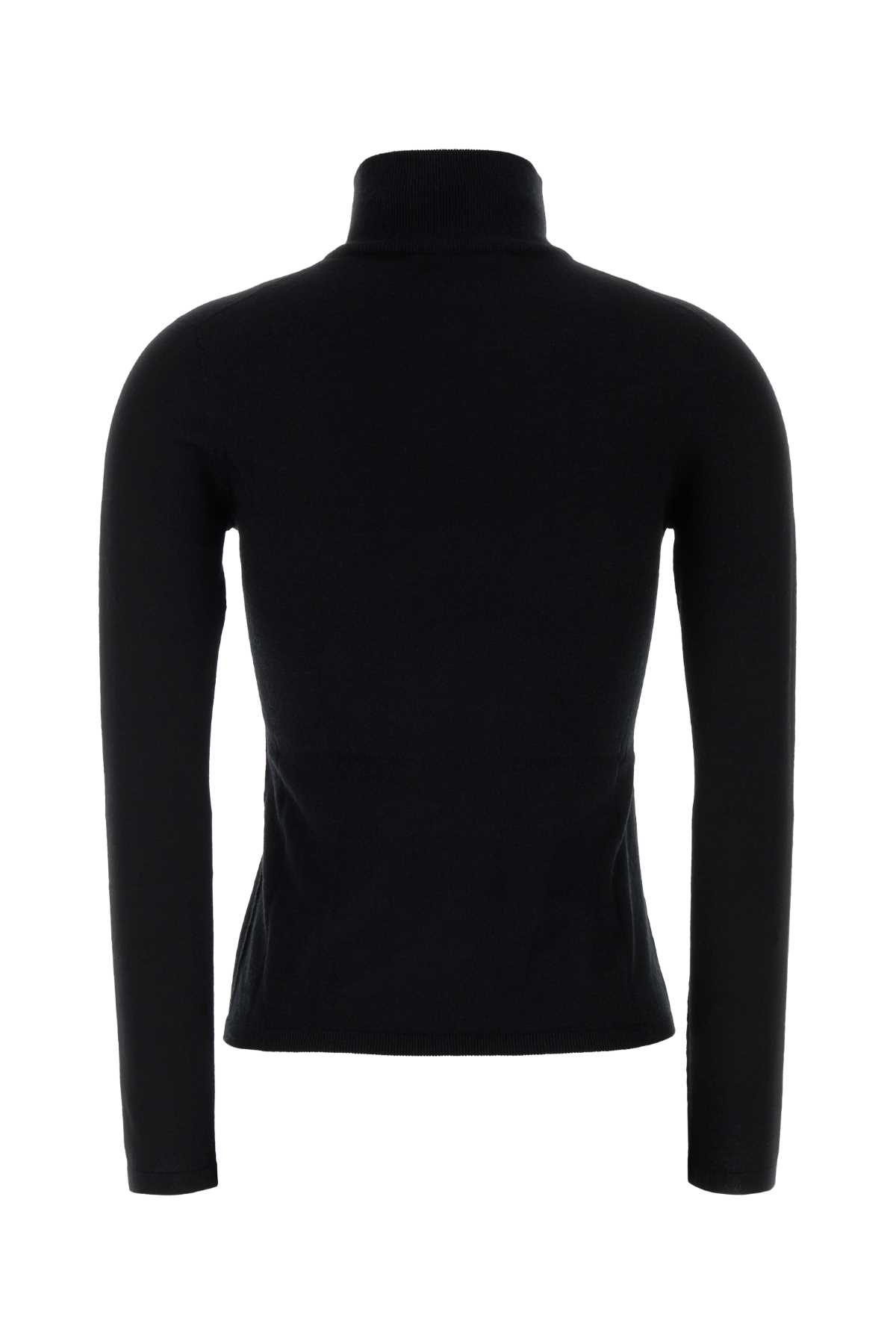 Max Mara Black Cashmere Means Sweater In Black