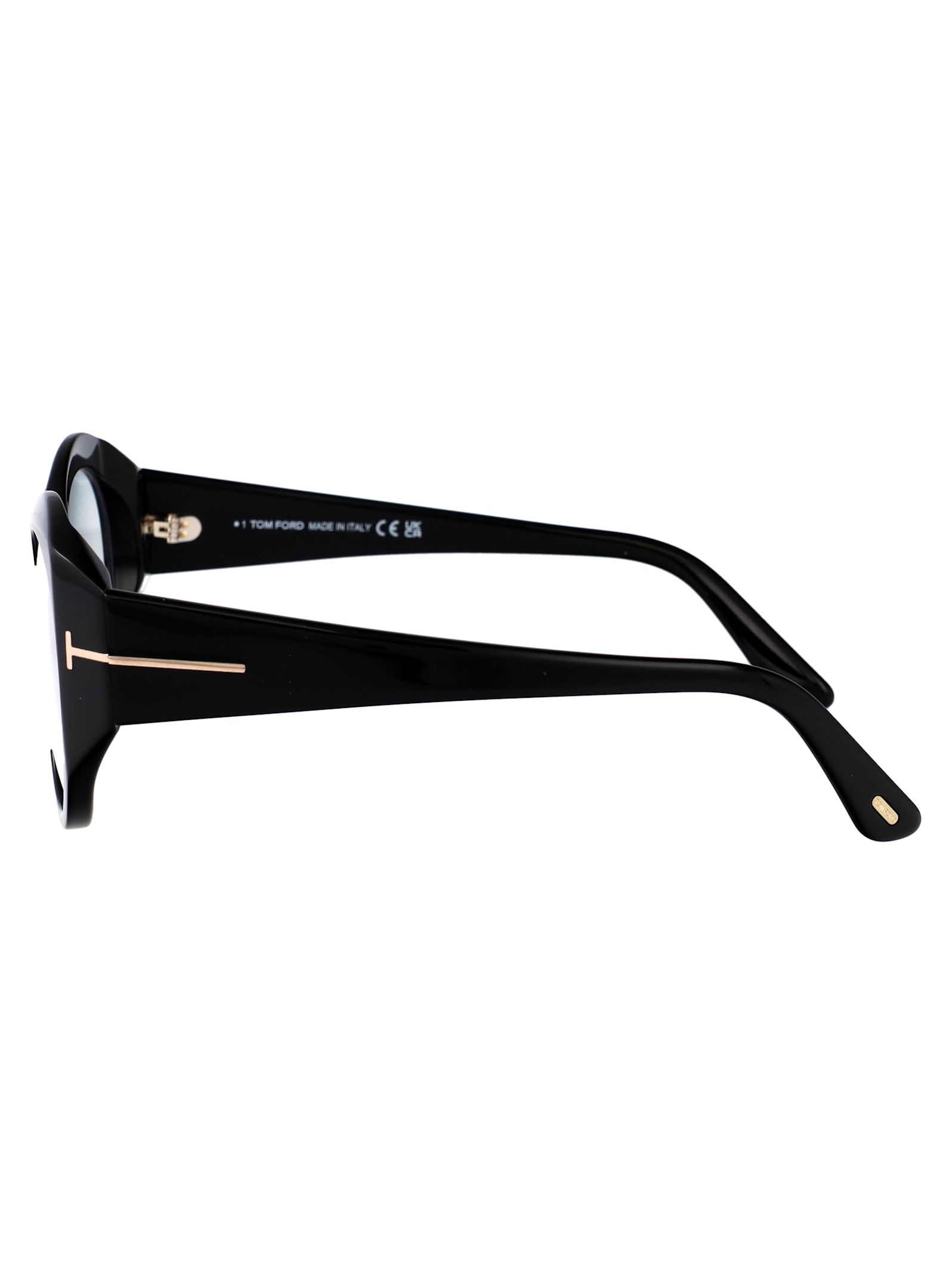 Tom Ford Ft5950-b Glasses In 001 Nero Lucido