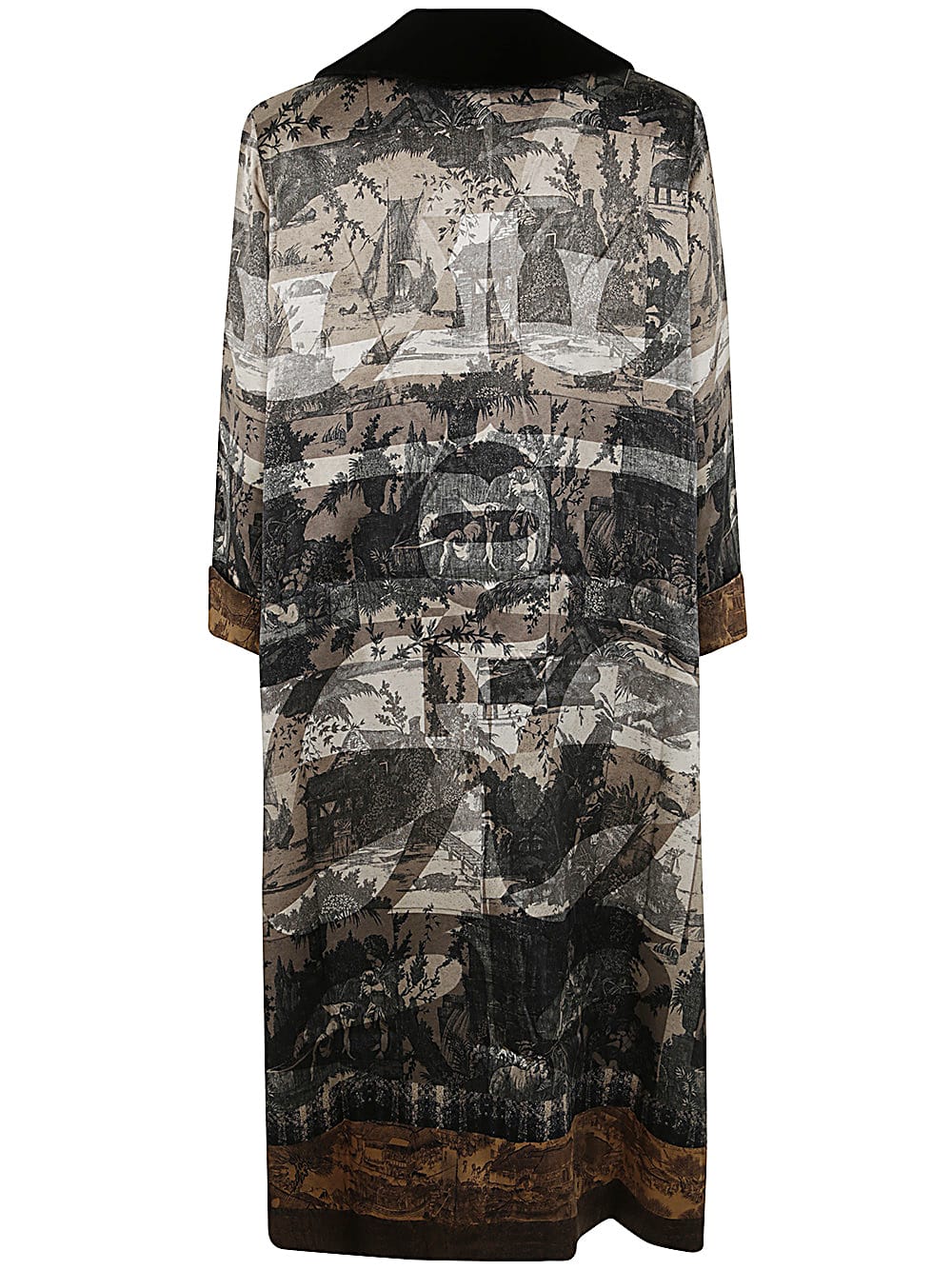 Shop Pierre-louis Mascia Adana Coat In Multi