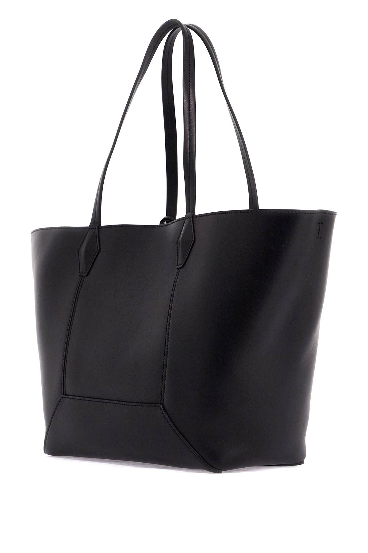 Shop Jimmy Choo Diamond M Tote Bag In Black (black)