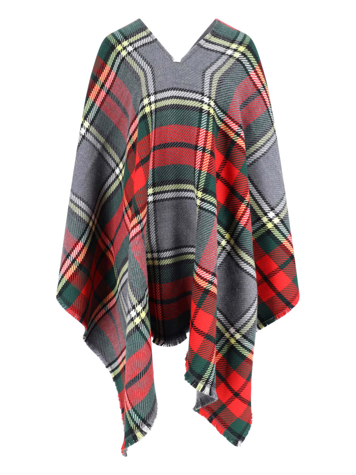 Vivienne Westwood Cape Tartan In Red