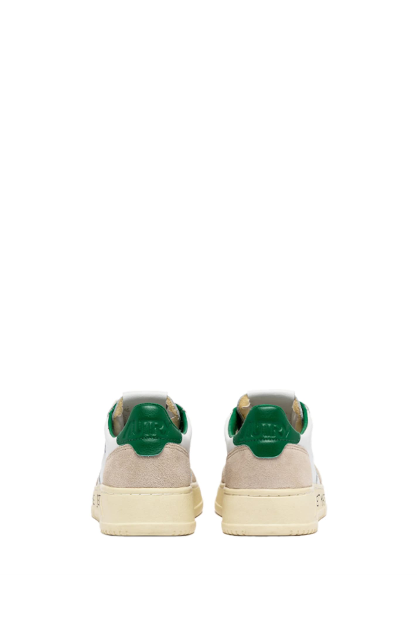 Shop Autry Medalist Low Sneakers In Green