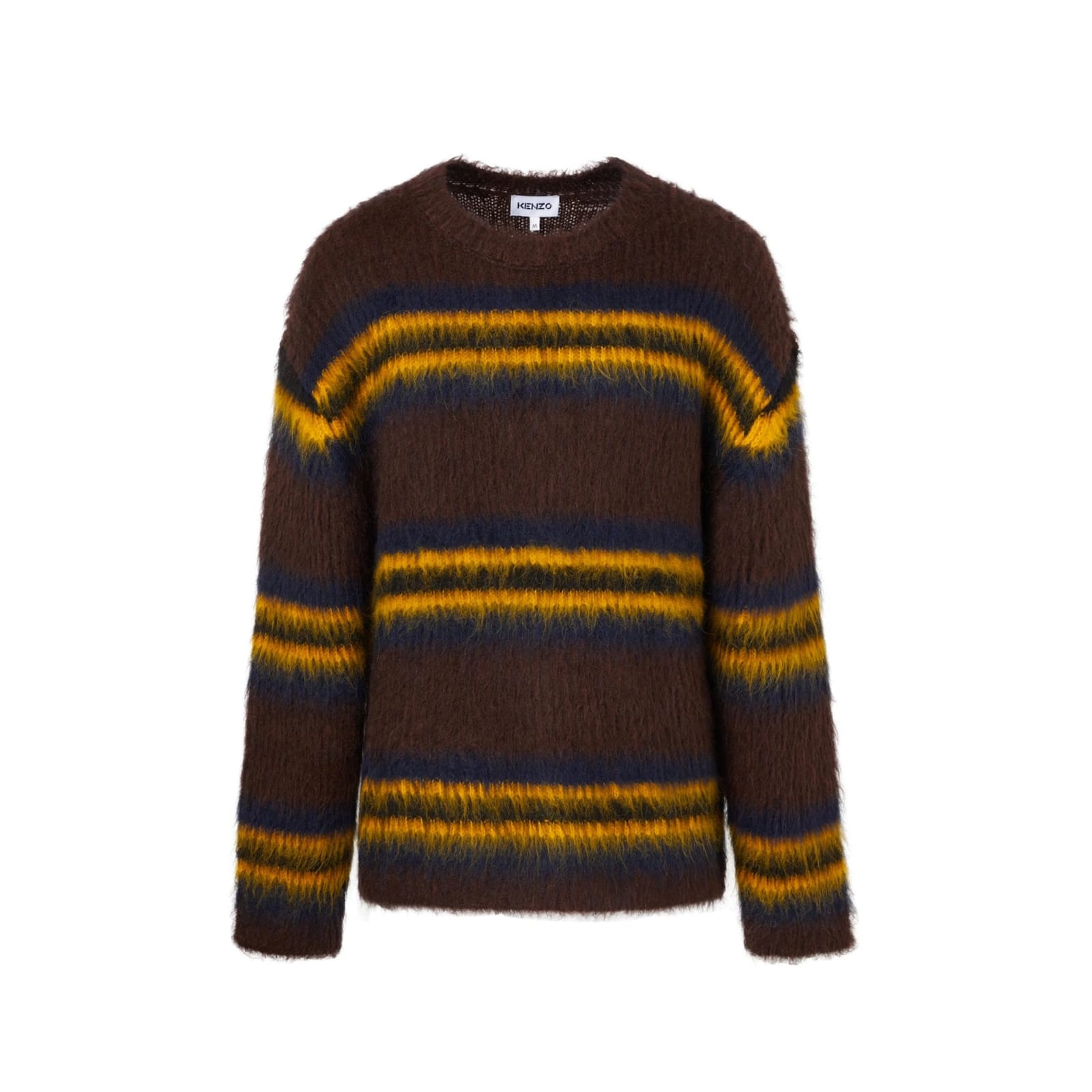 Kenzo Wool Sweater In Brown