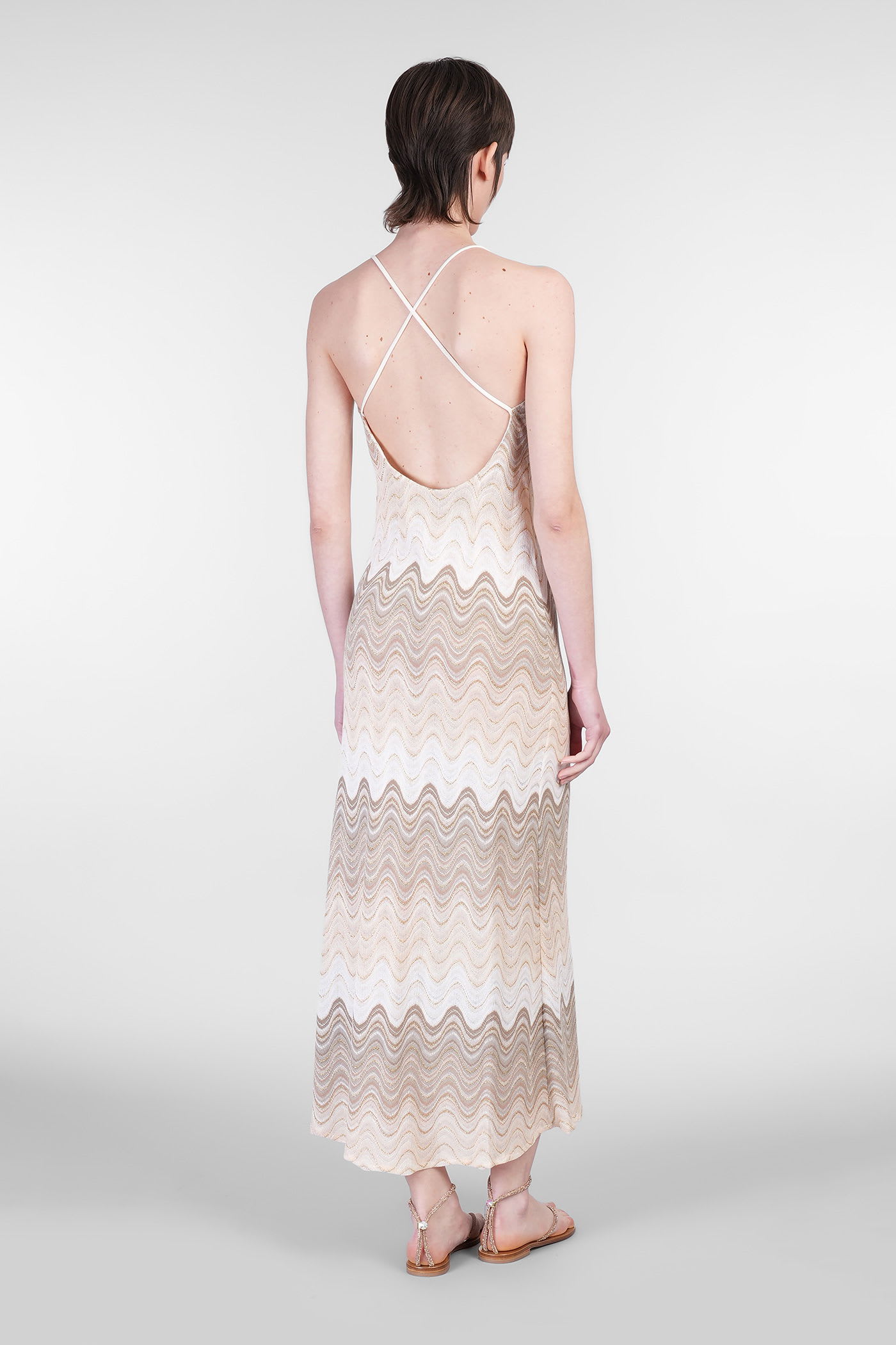 Mc2 Saint Barth Eydis In Beige Polyester In Neutral