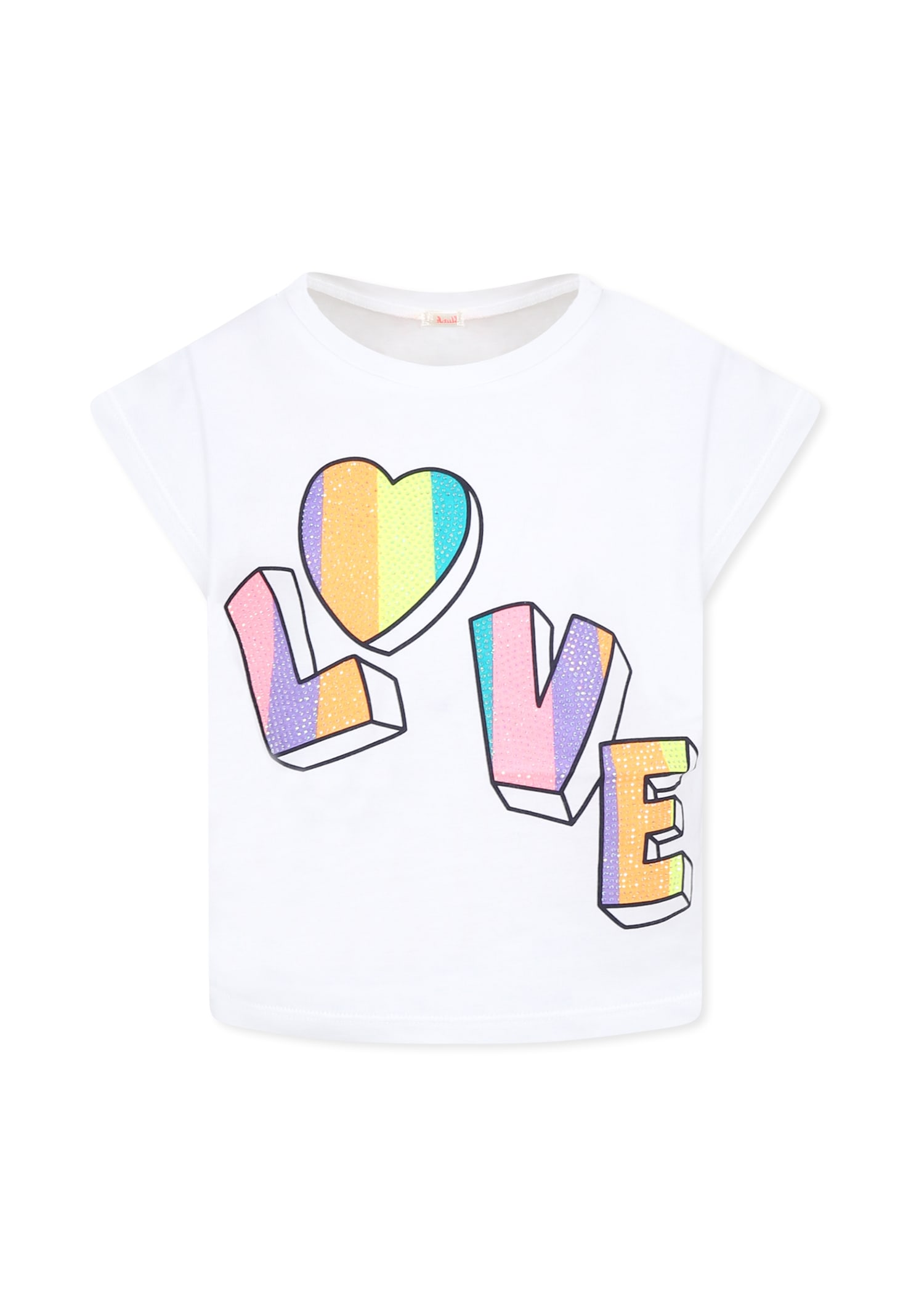 Billieblush Slogan-print T-shirt In White