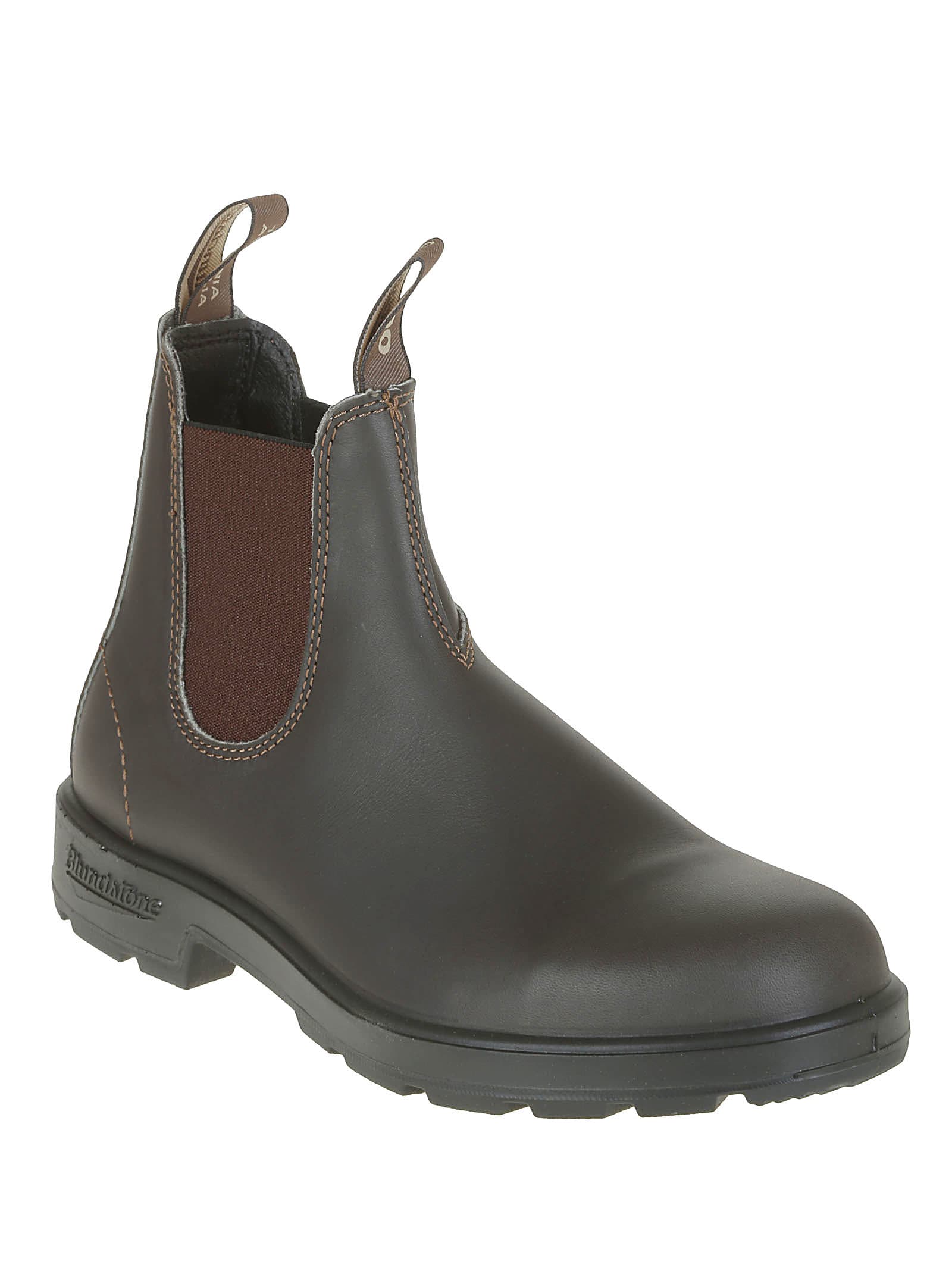 Shop Blundstone 500 Stout Brown Leather In Stout Brown & Brown