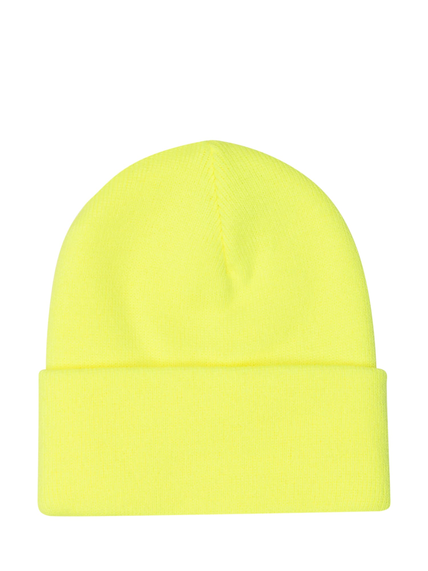 Shop Stussy Hat With Logo In Safety Yellow