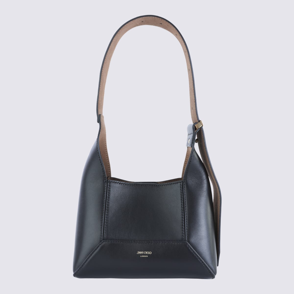 Black Leather Shoulder Bag