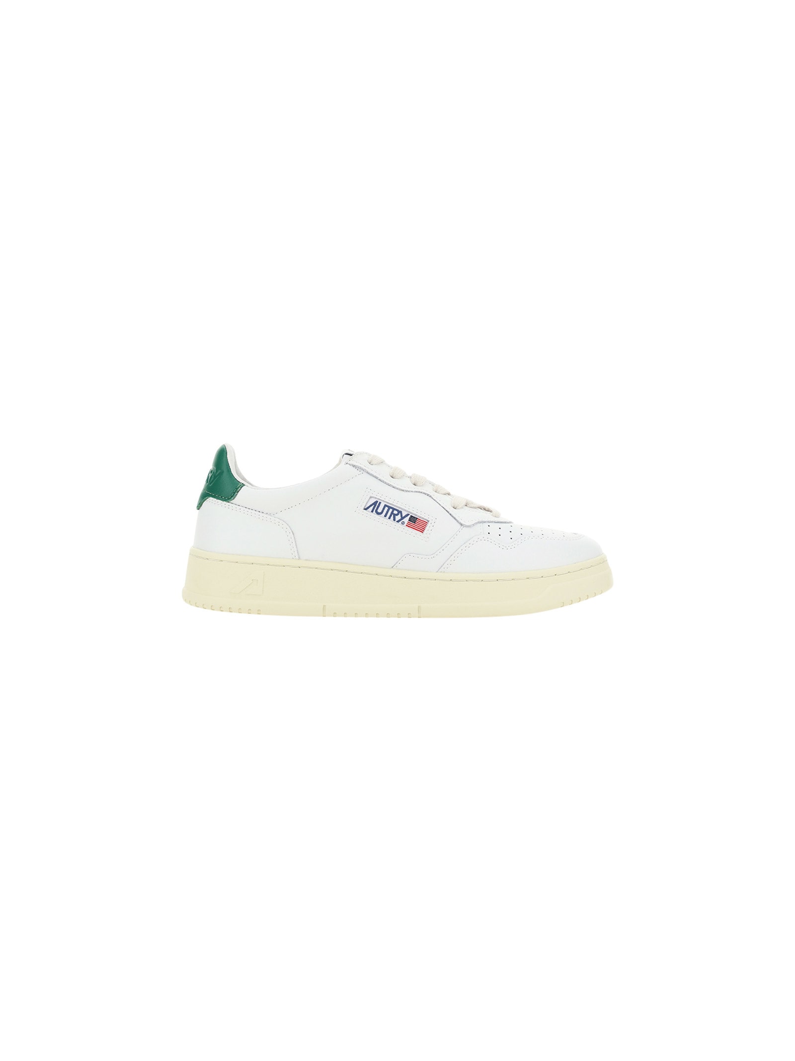 Shop Autry Low 01 Sneakers In White