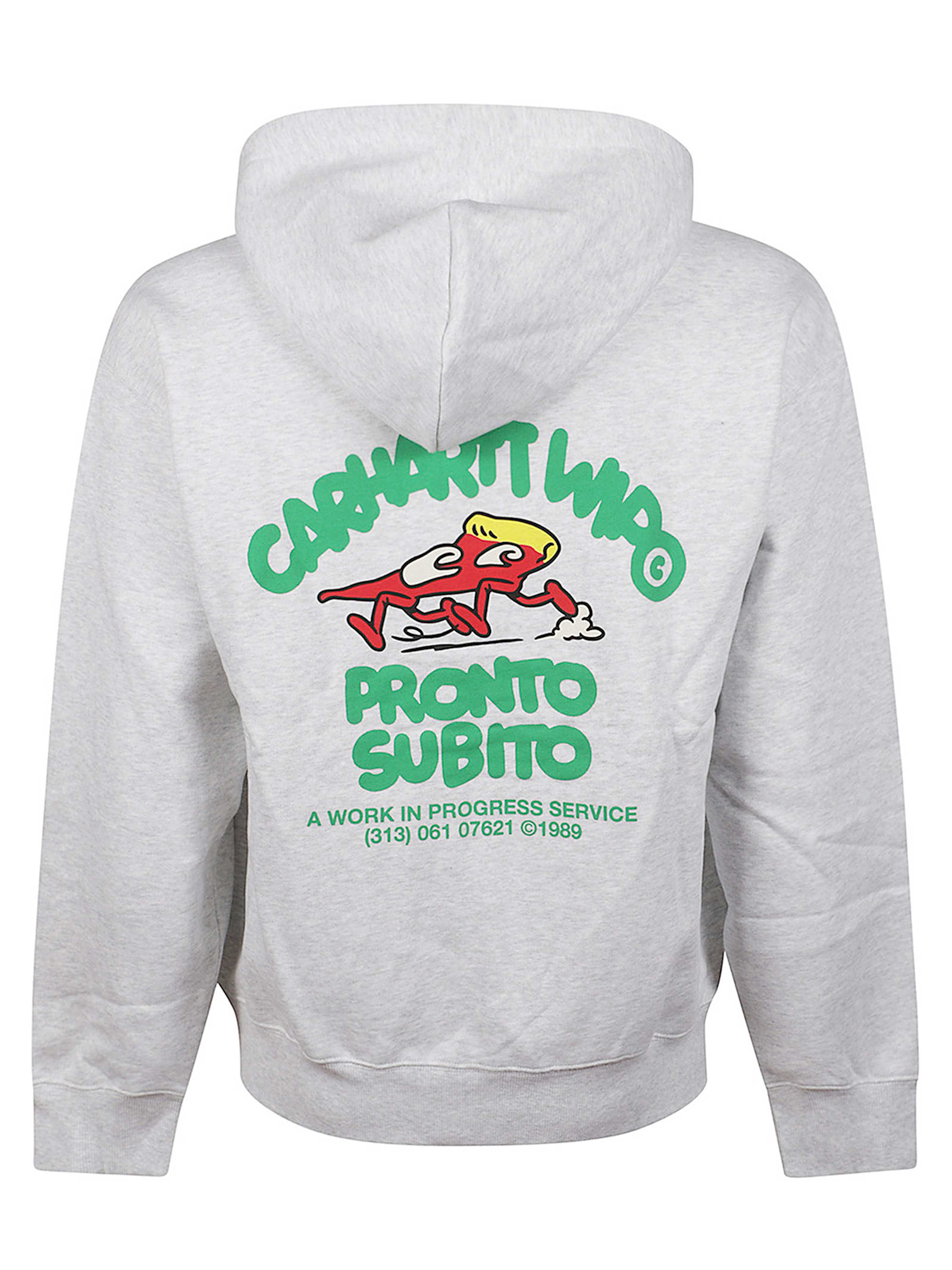 Carhartt 'pronto' Full-zip Hoodie In Gray