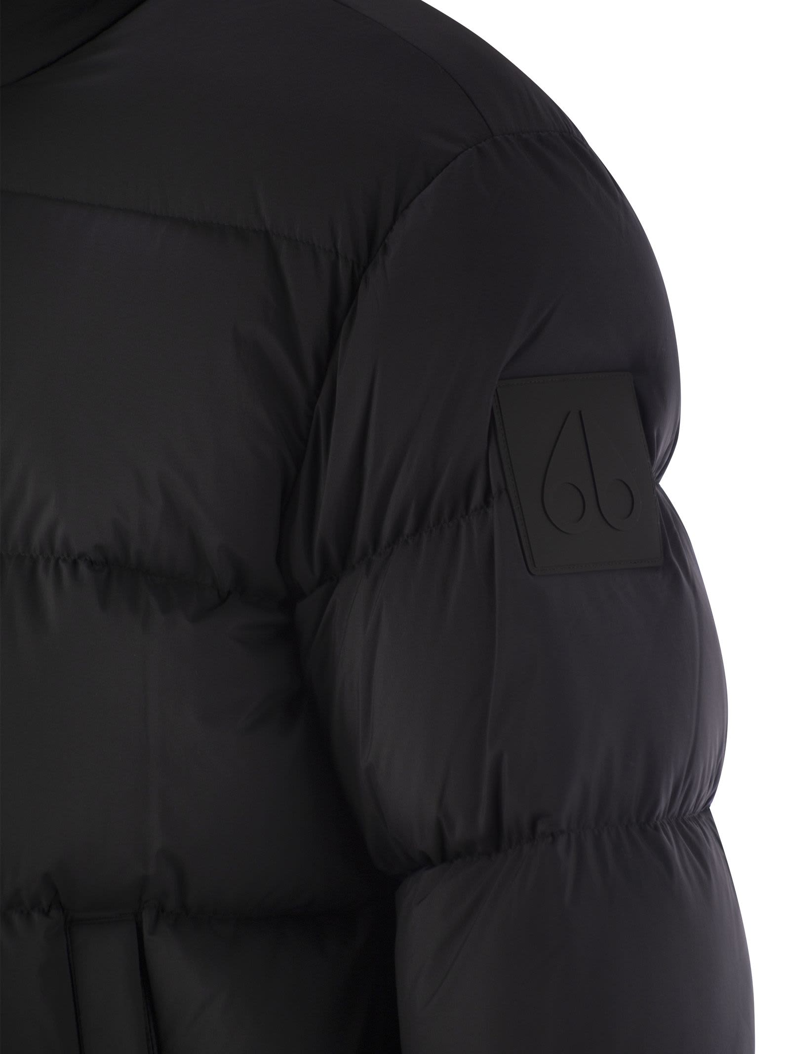 Shop Moose Knuckles Kings Puffer - Down Filled Jacket In Black