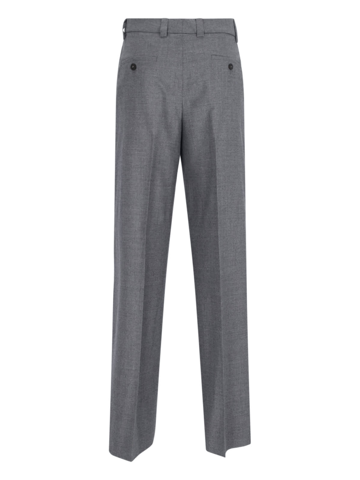 Shop Incotex Neera Wide Pants In Gray