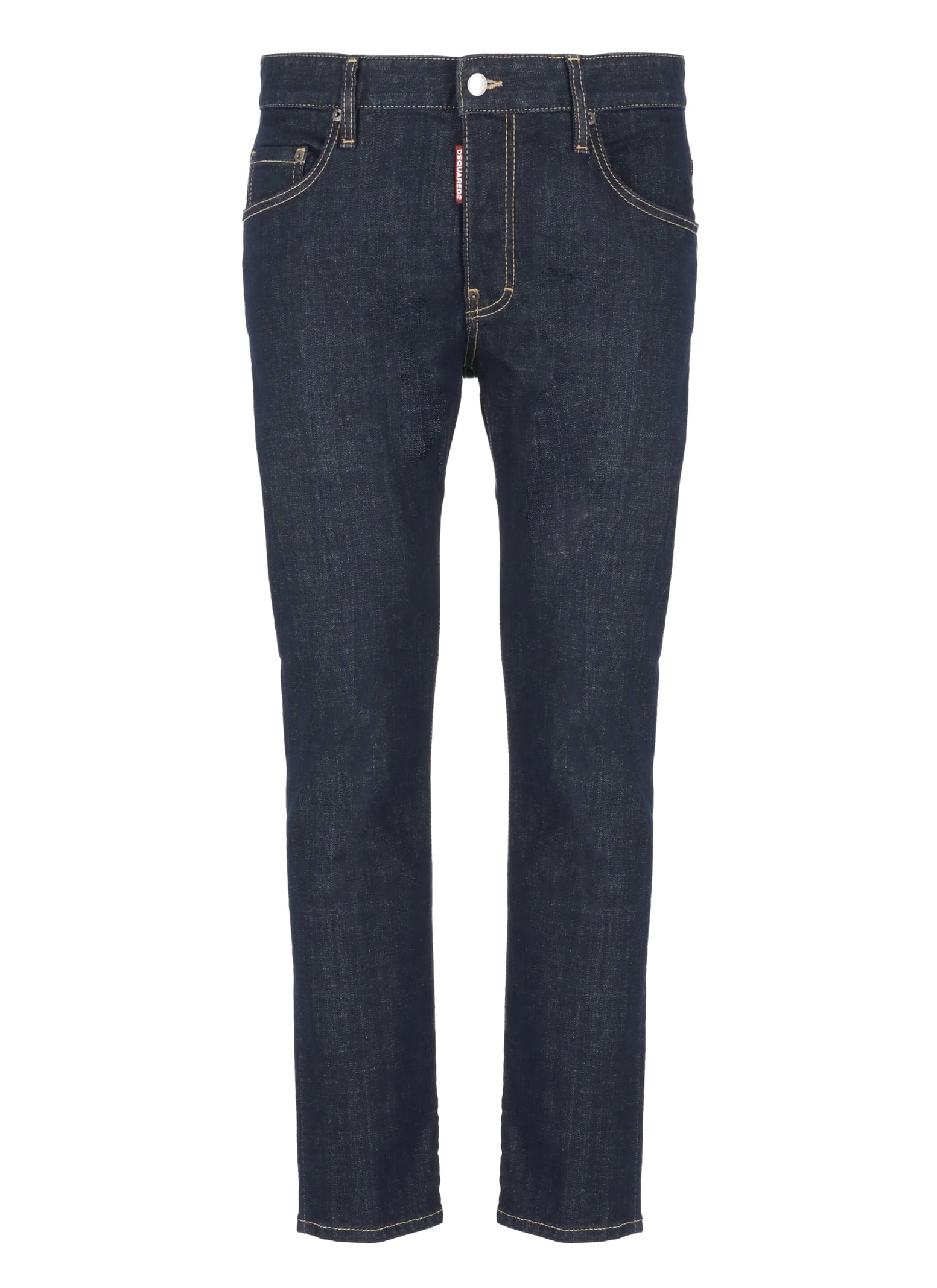 Shop Dsquared2 Skater Jeans In Blue