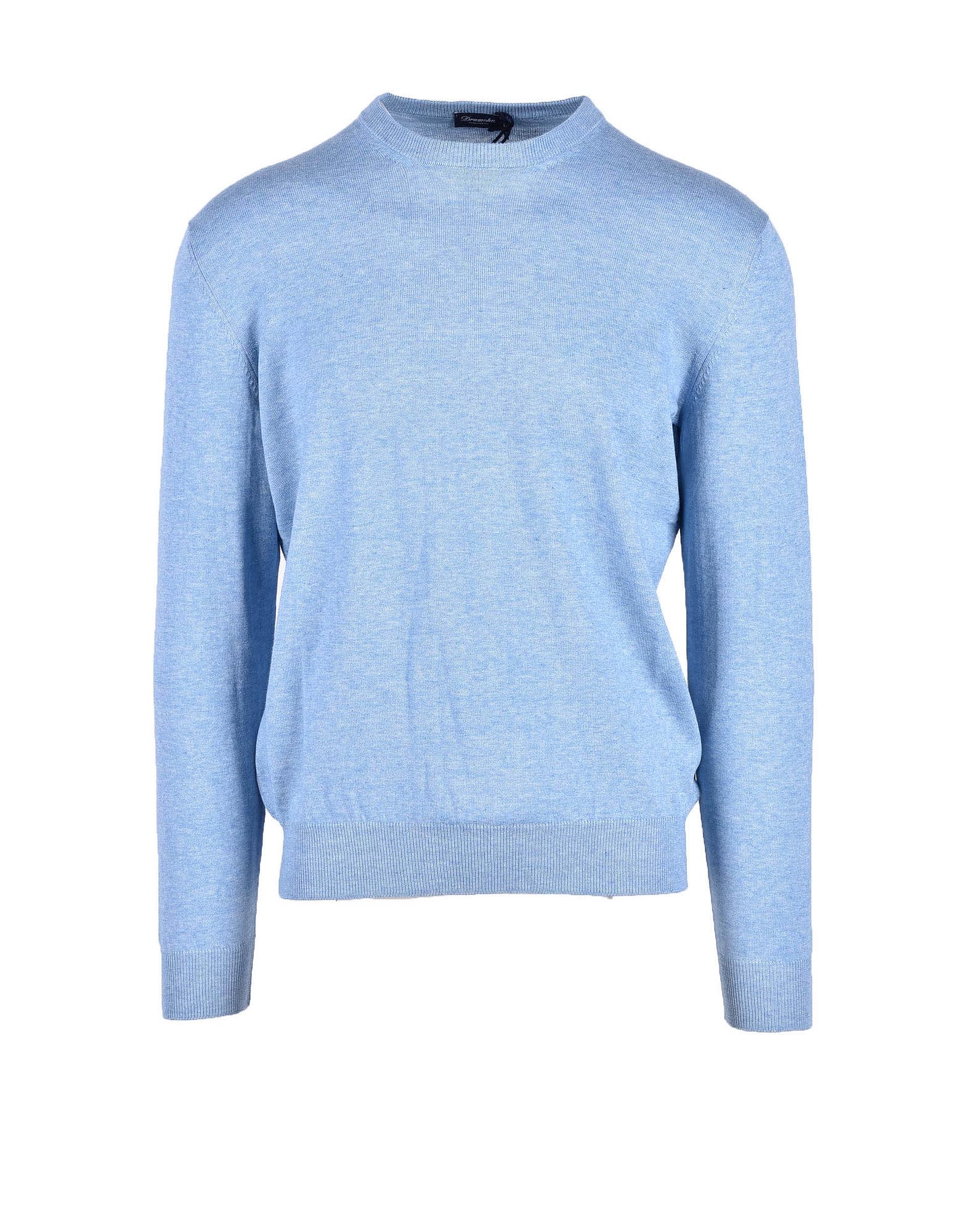 Drumohr Mens Sky Blue Sweater
