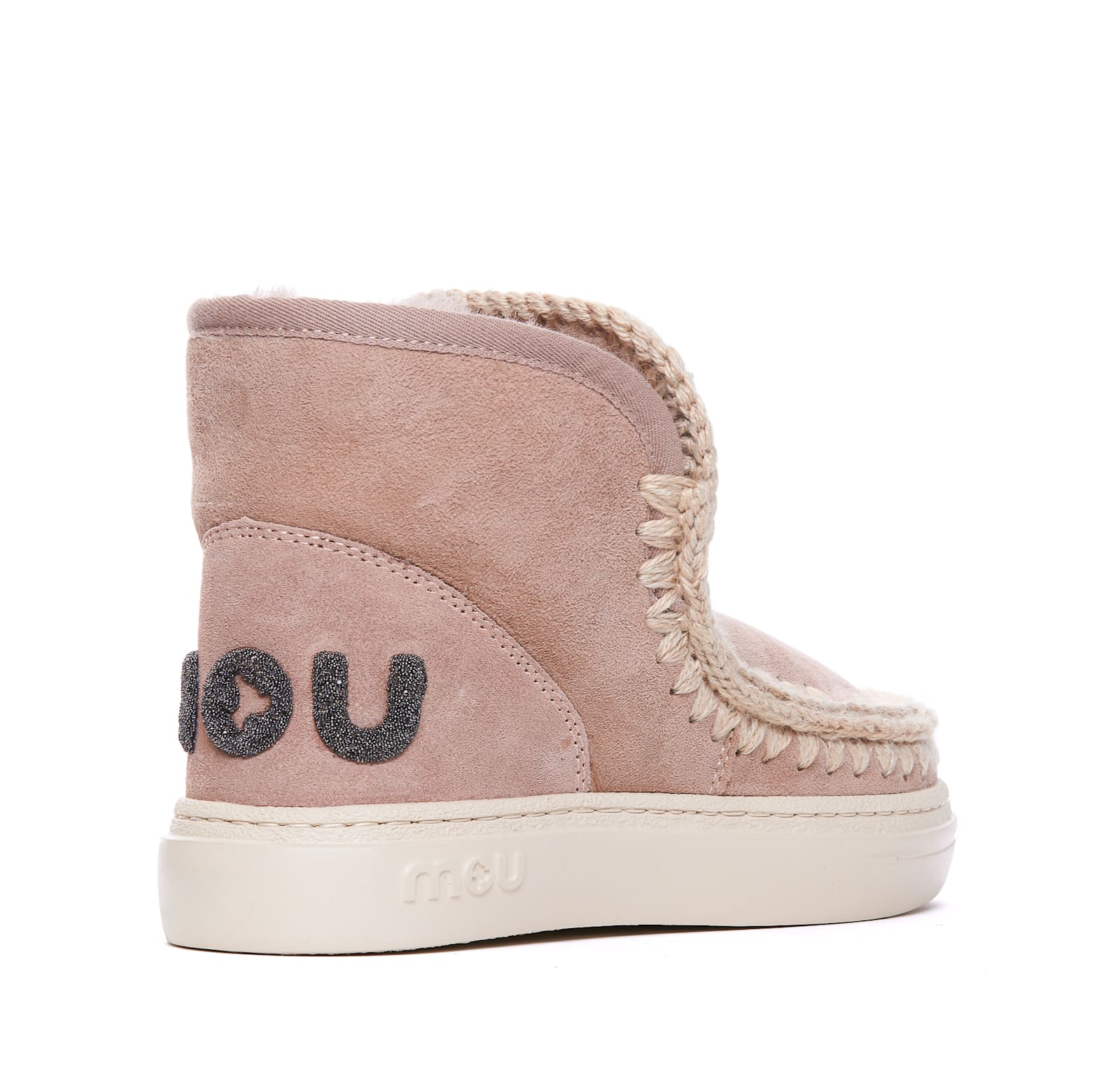 Shop Mou Eskimo Sneakers In Pink