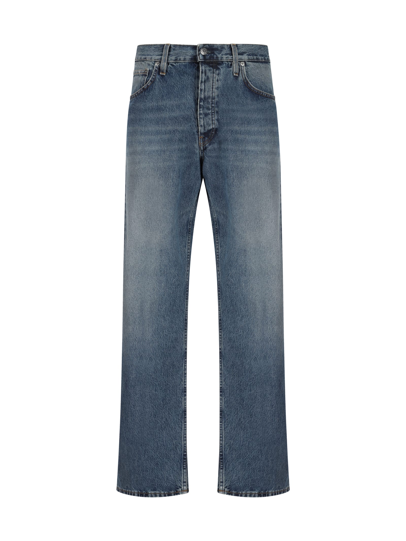 Shop Sunflower Jeans In Mid Blue