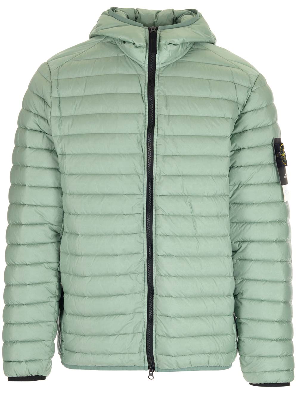 STONE ISLAND LIGHT GREEN DOWN JACKET