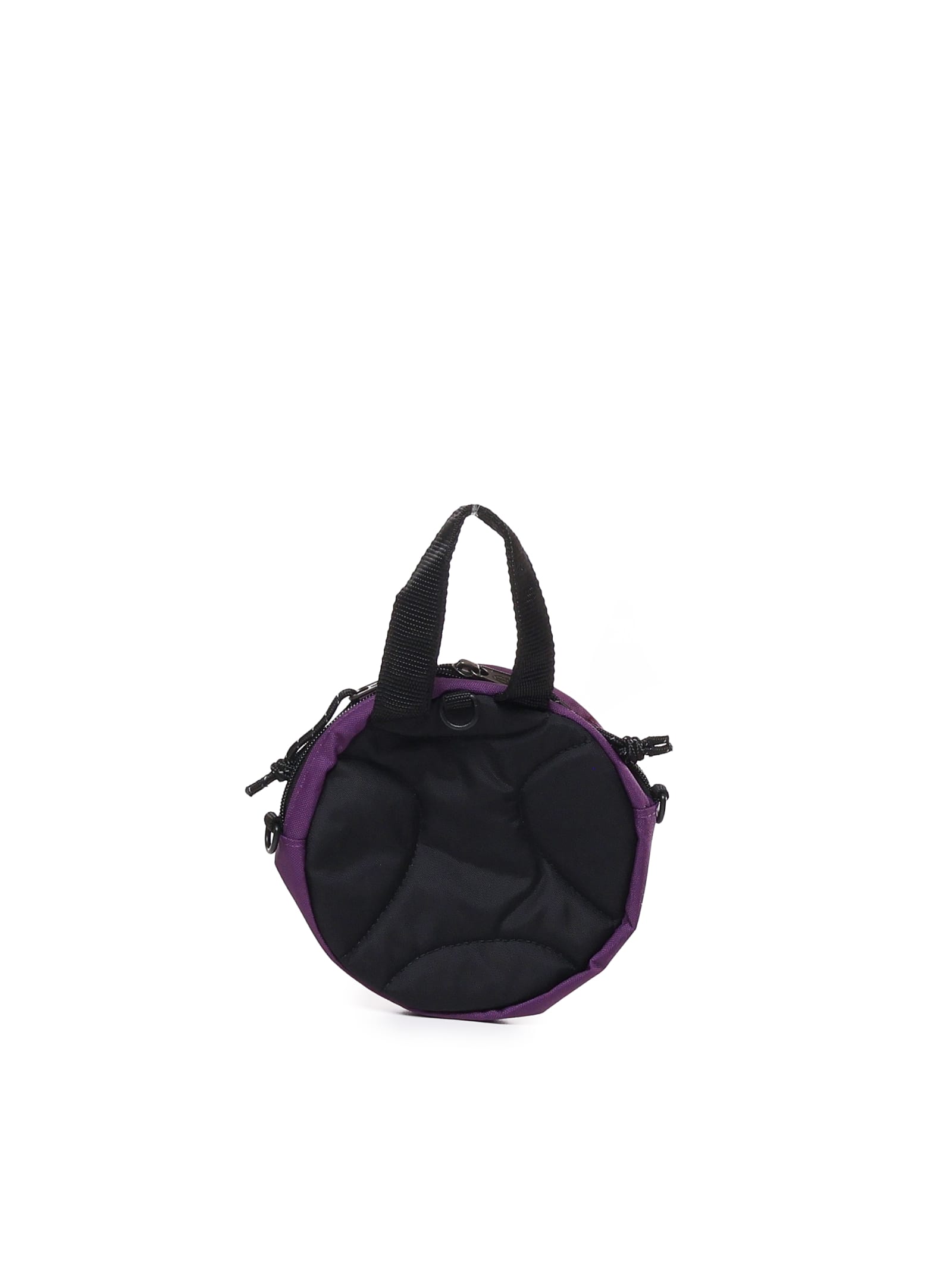 Telfar Circle Bag In Technical Fabric With Logo
