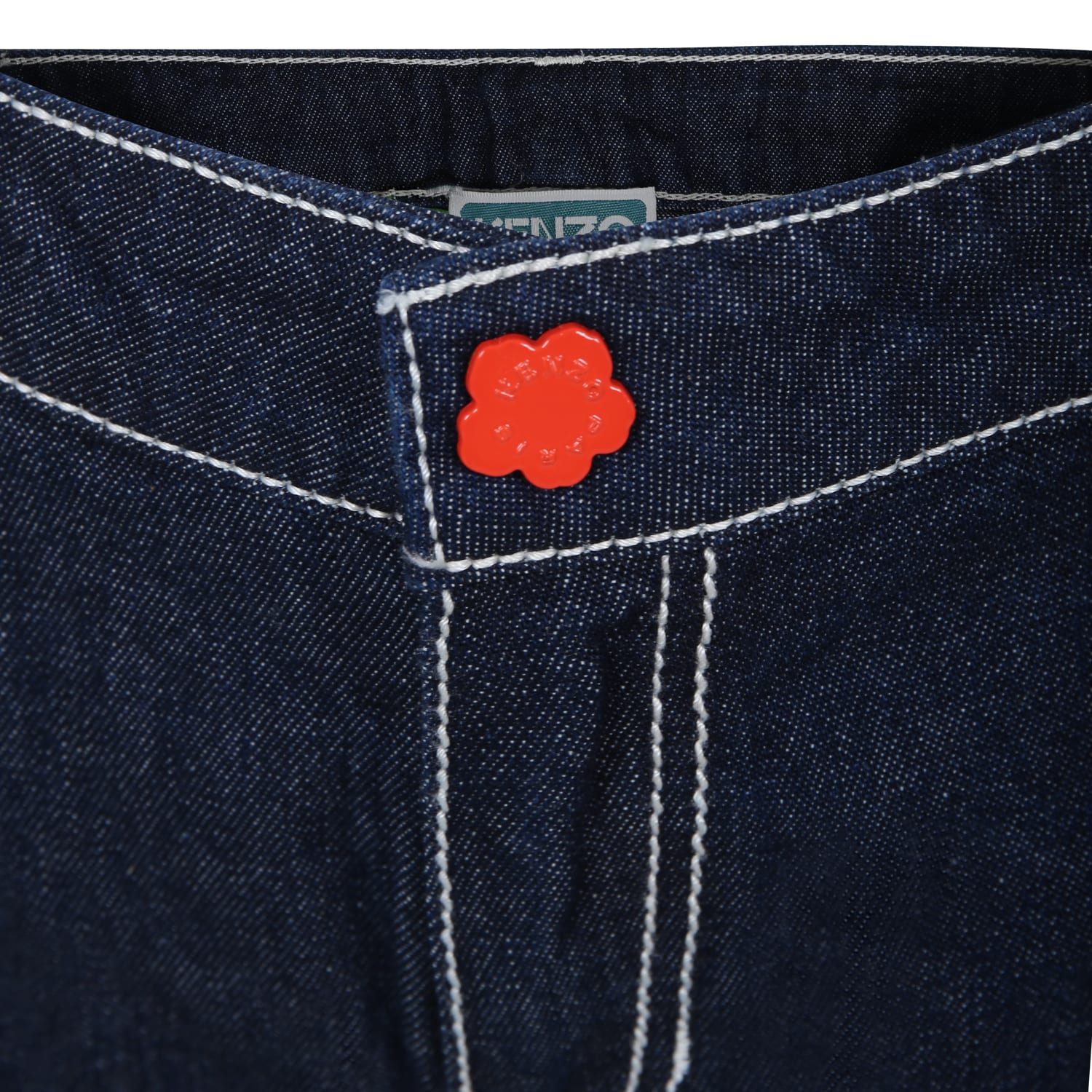 Shop Kenzo Denim Jeans For Girl